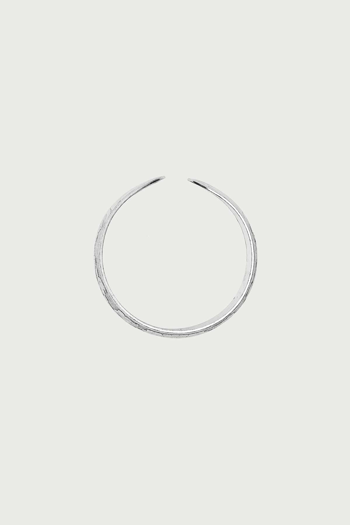 Engraved Floral Bangle Bracelet-Milans Time