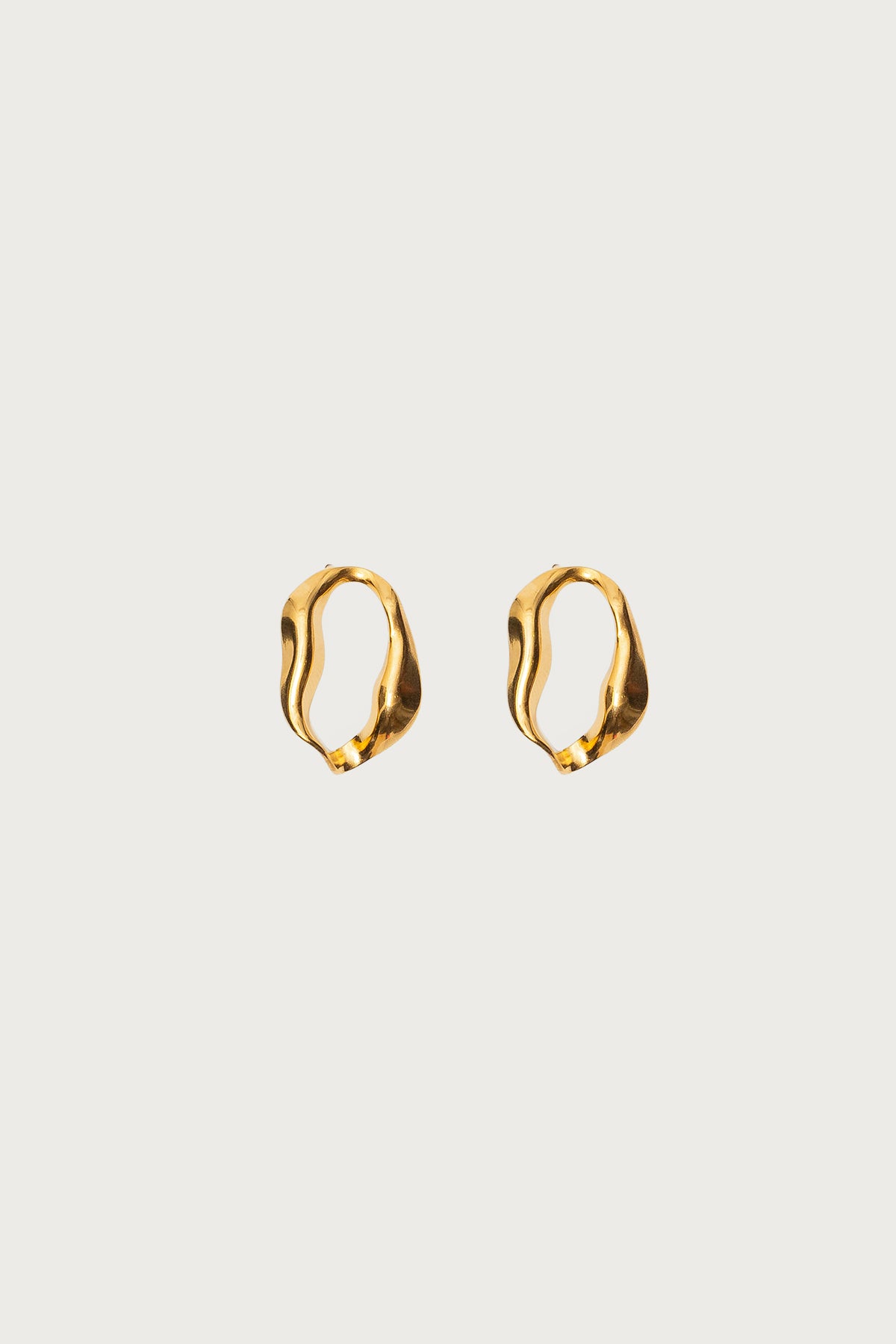 Effortless Abstract Stud Earrings-Milans Time