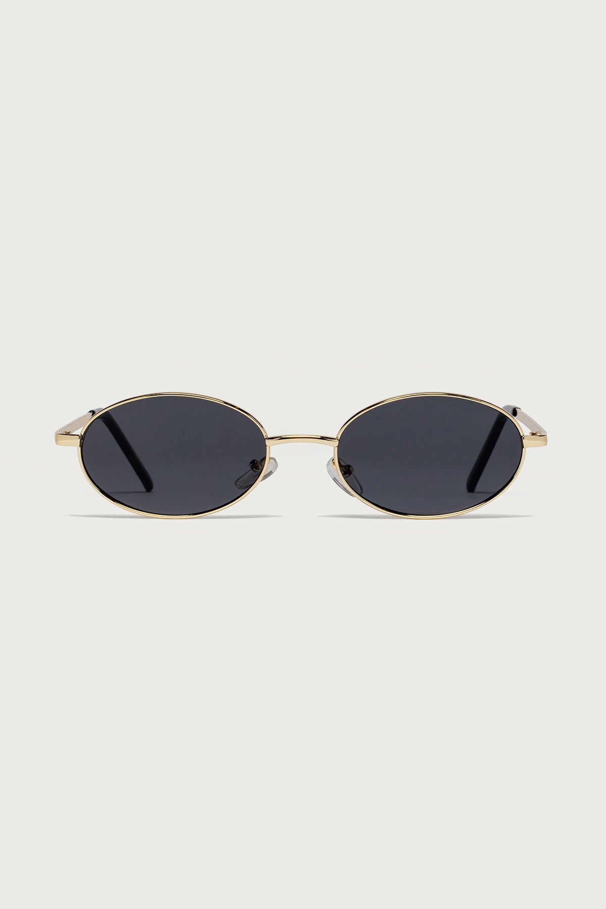 Naomie Oval Metal Sunglasses-Milans Time