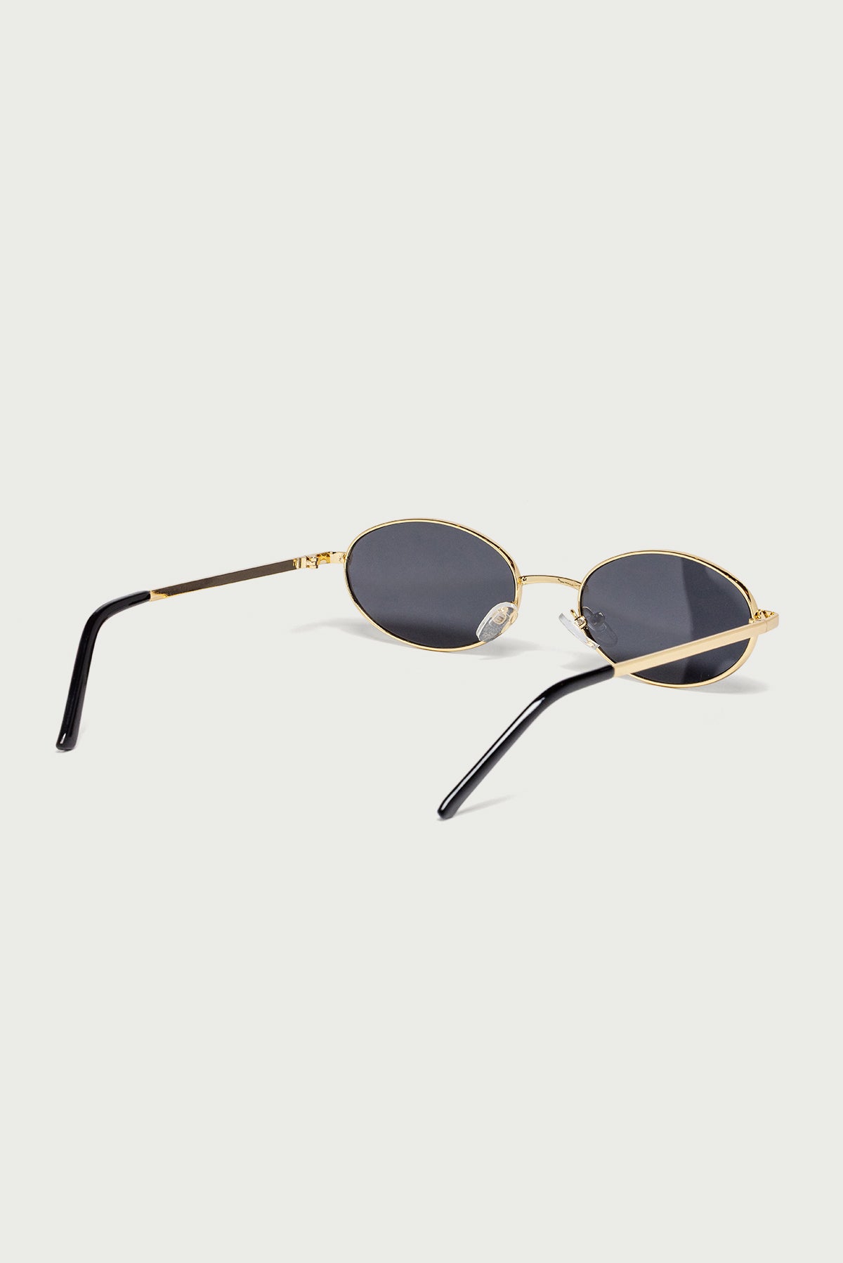 Naomie Oval Metal Sunglasses-Milans Time