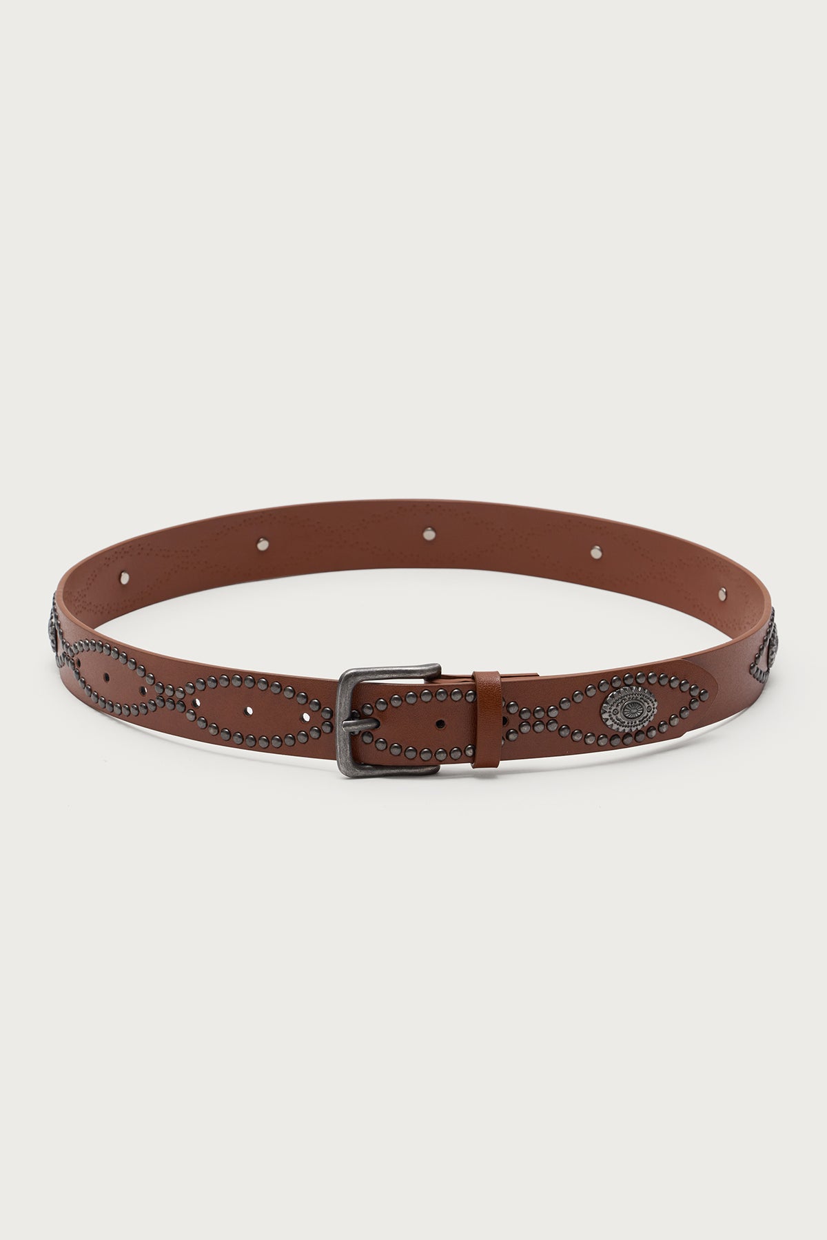 Orion Studded Faux Leather Belt-Milans Time