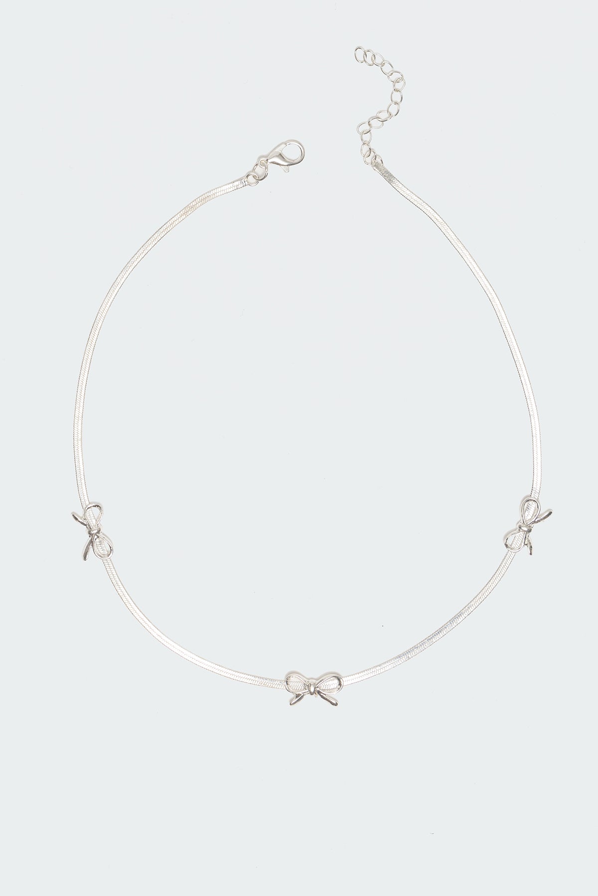 Triple Bow Necklace-Milans Time