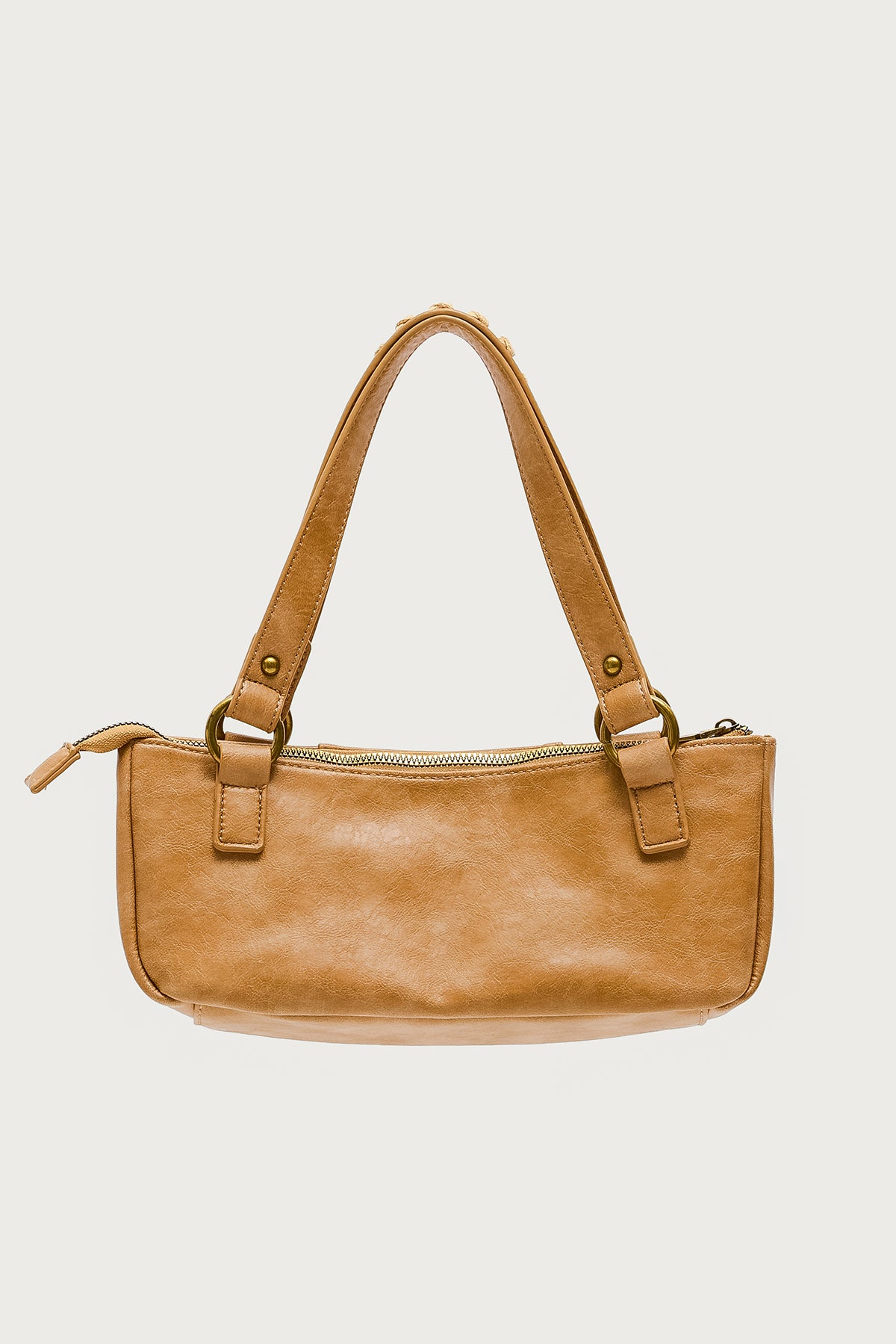 Stud & Stitch Faux Leather Bag-Milans Time