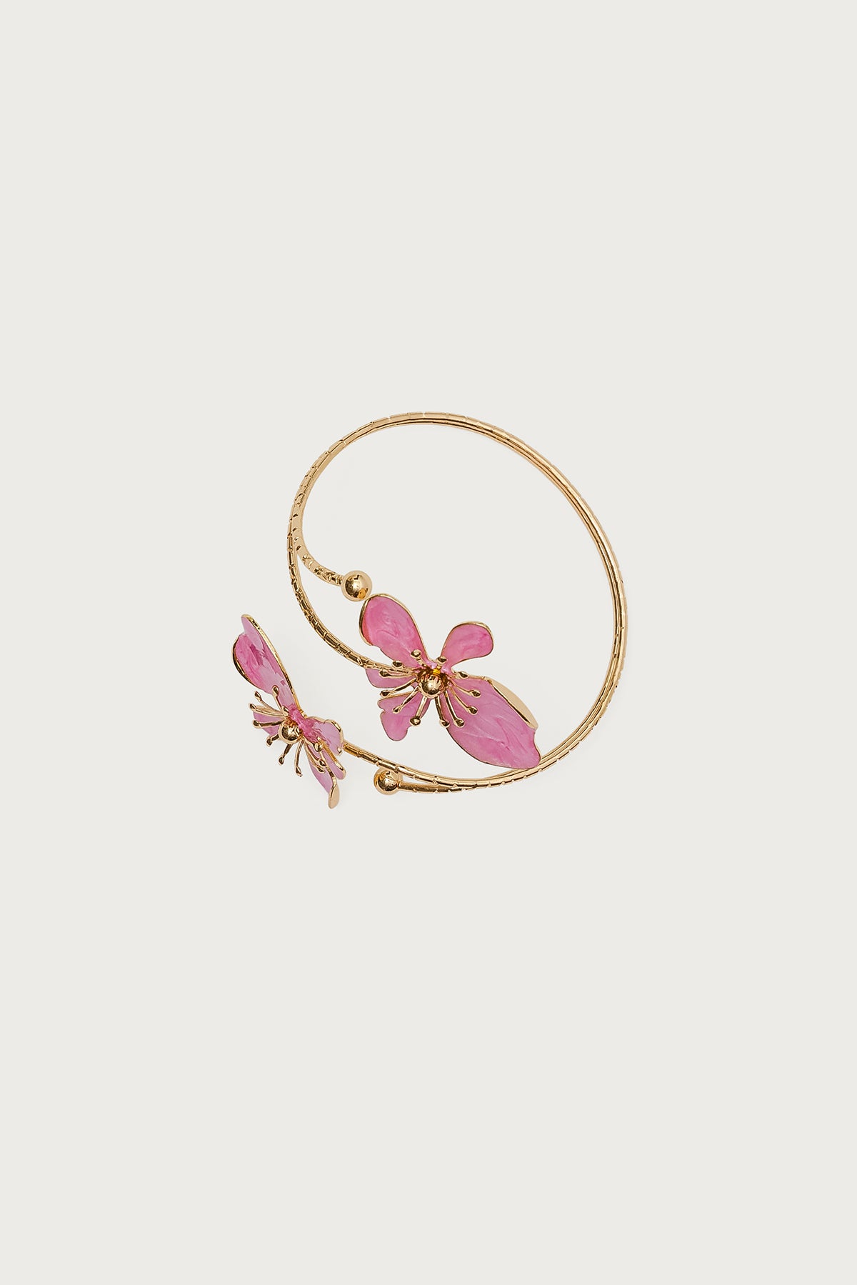 Blush Flower Arm Cuff-Milans Time