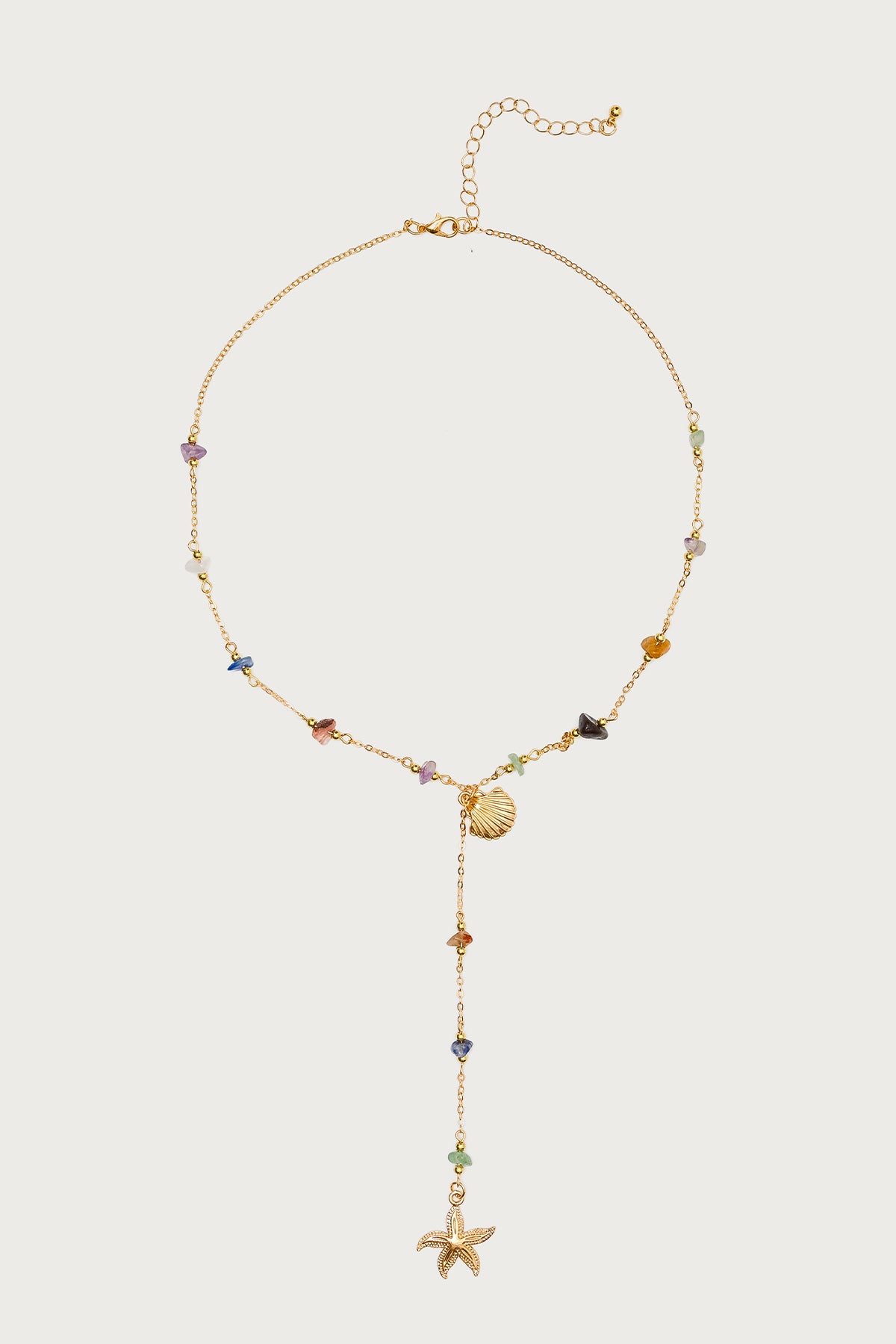 Beachy Charm Necklace-Milans Time