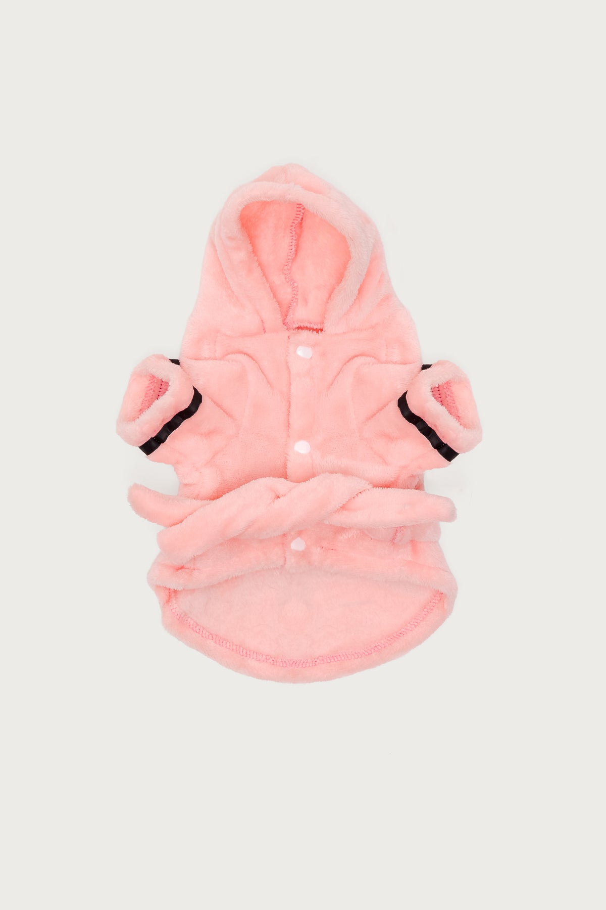 Snuggle Up Fuzzy Pet Robe-Milans Time