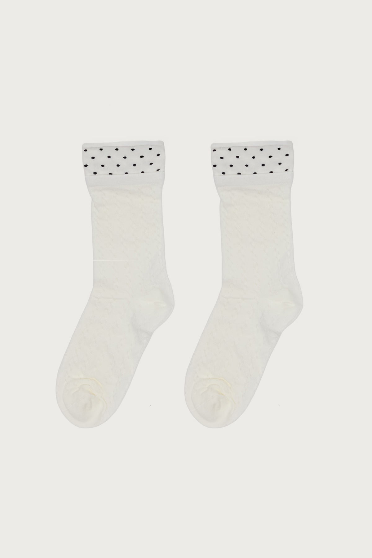 Pointelle Polka Dot Socks-Milans Time