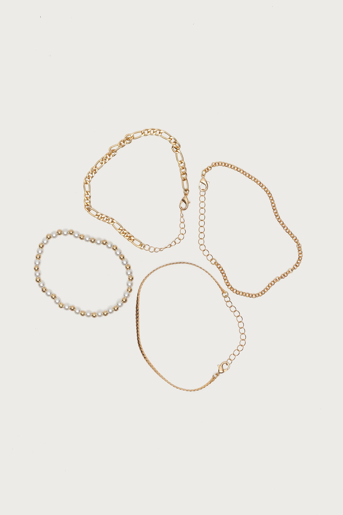 Mixed Chain Bracelet Pack-Milans Time