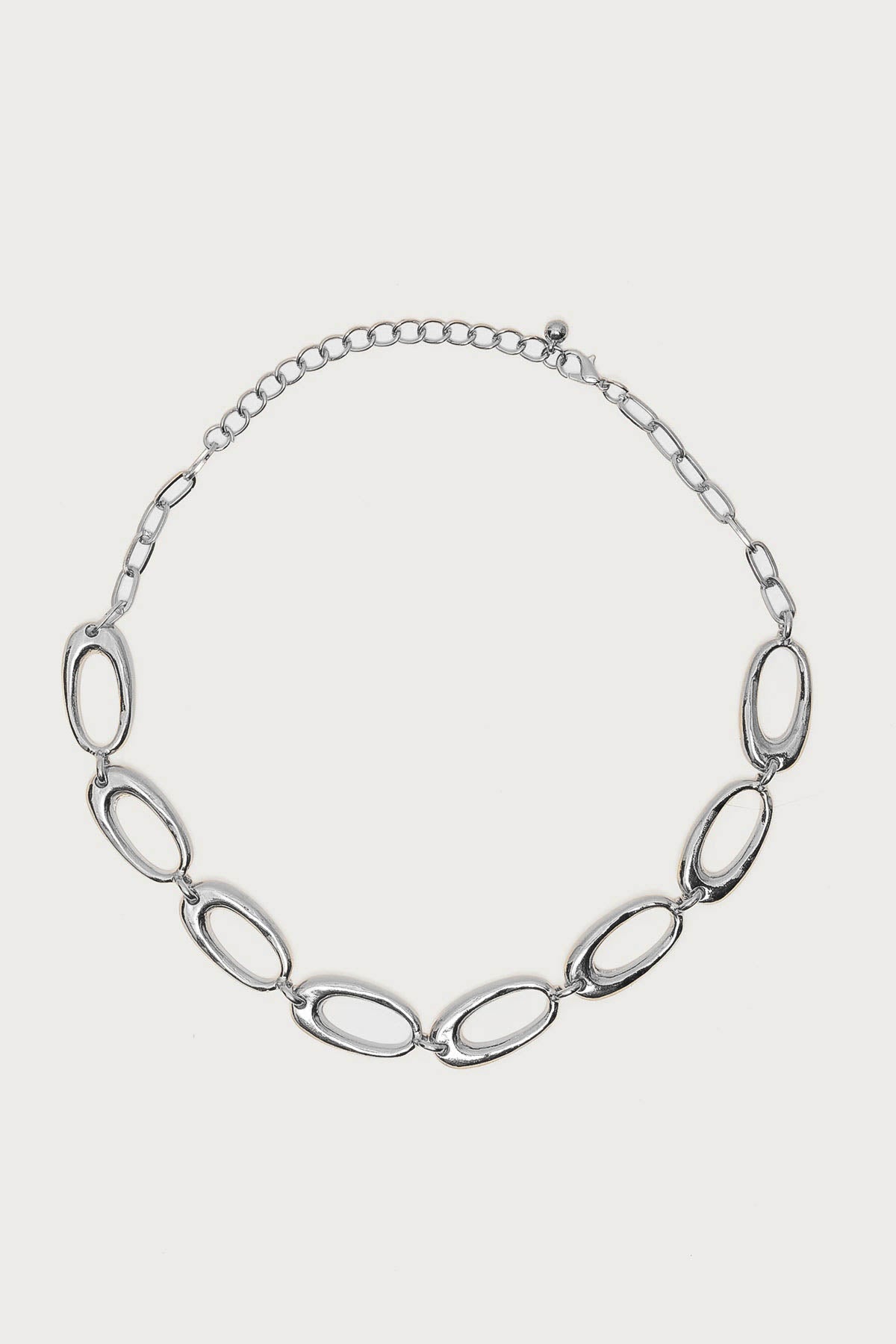 Oval Chain Necklace-Milans Time