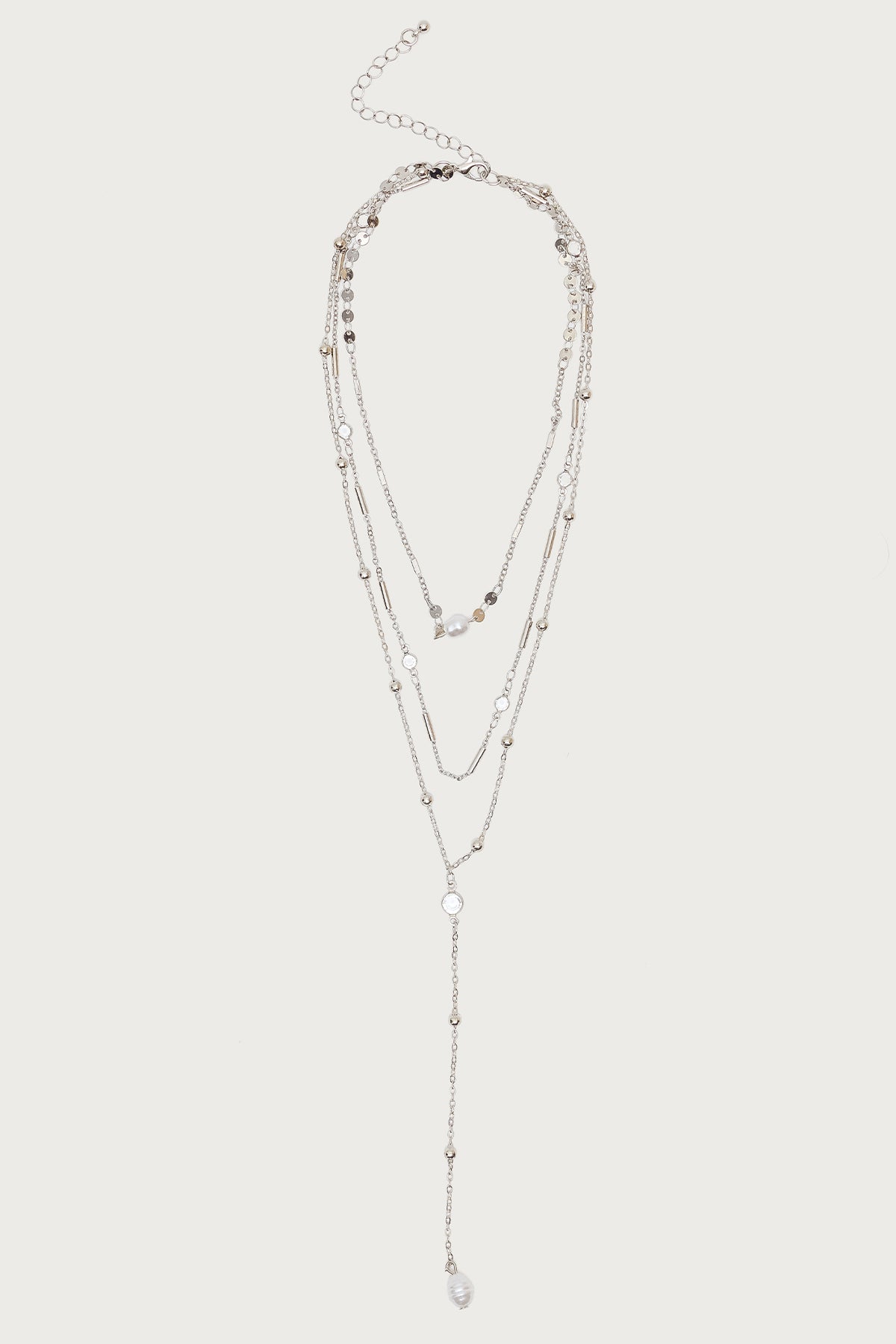 Layered Cascading Necklace-Milans Time