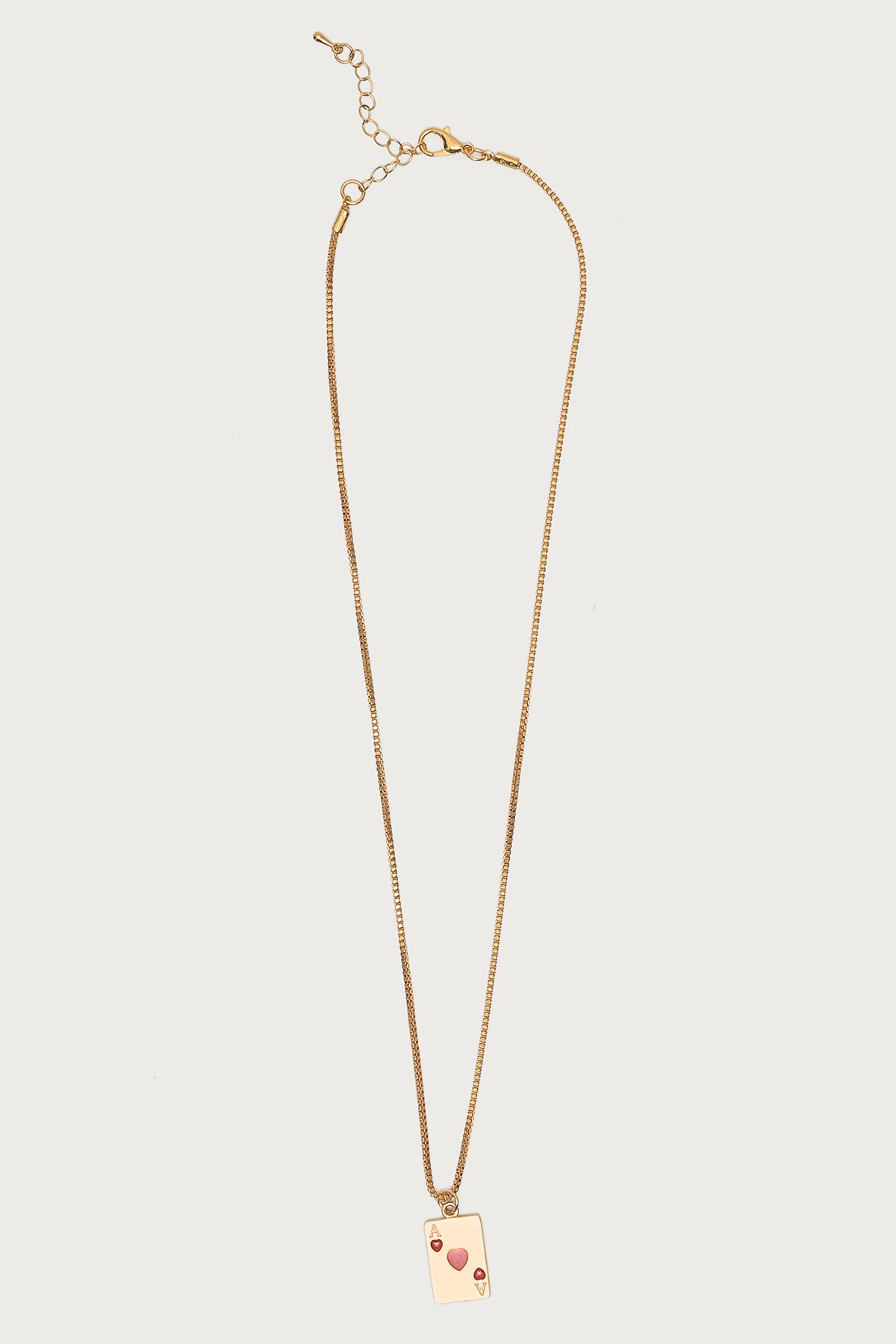 Ace Of Hearts Necklace-Milans Time