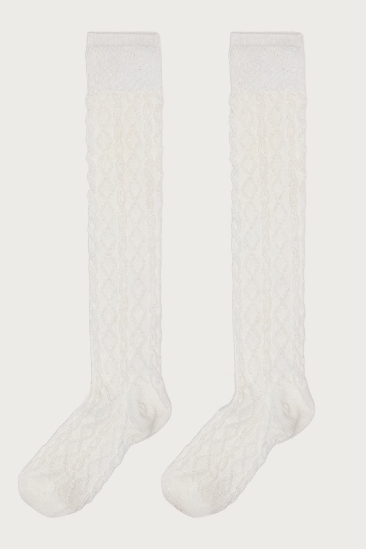 Cable Knit Socks-Milans Time