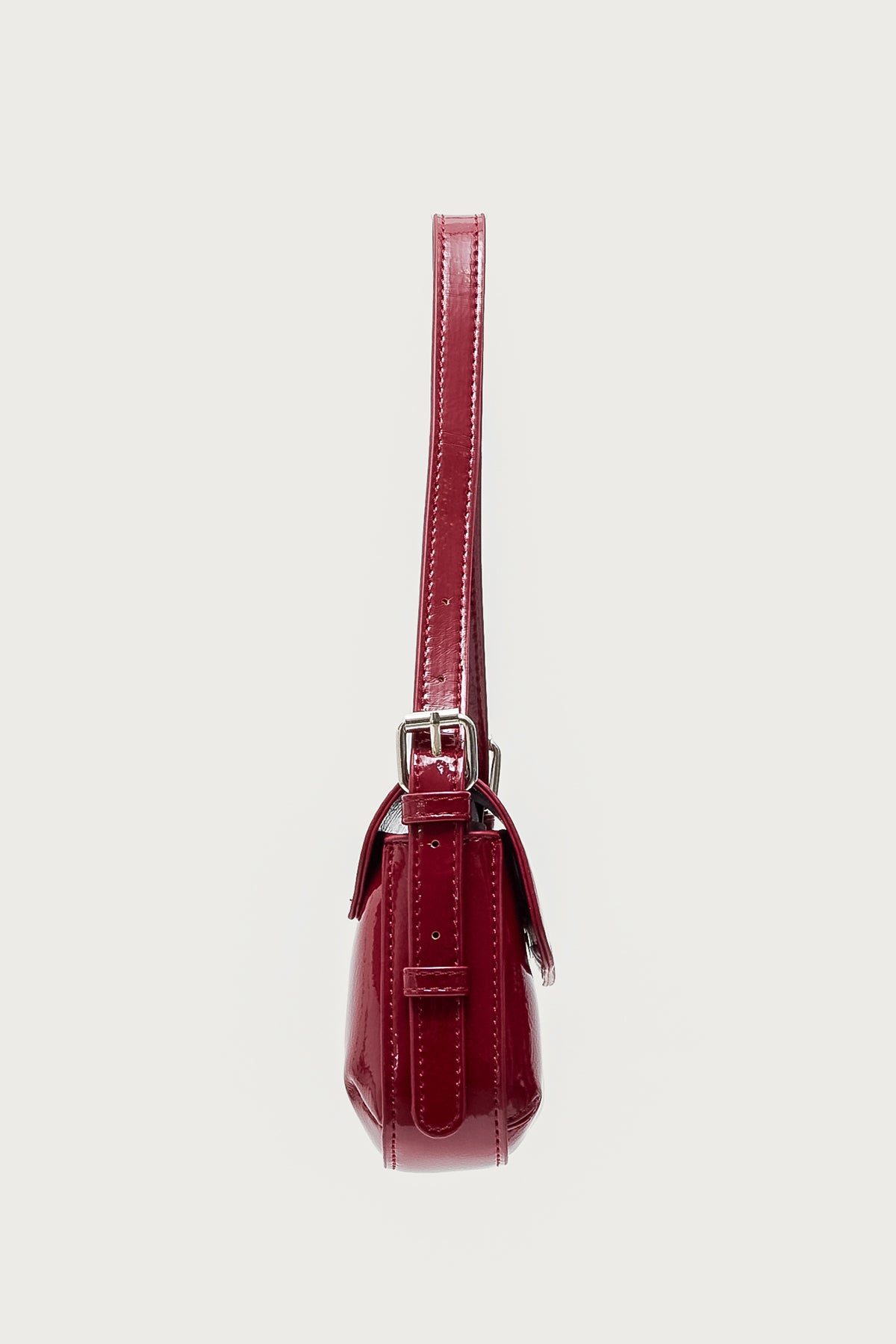 Red Carpet Faux Patent Leather Bag-Milans Time