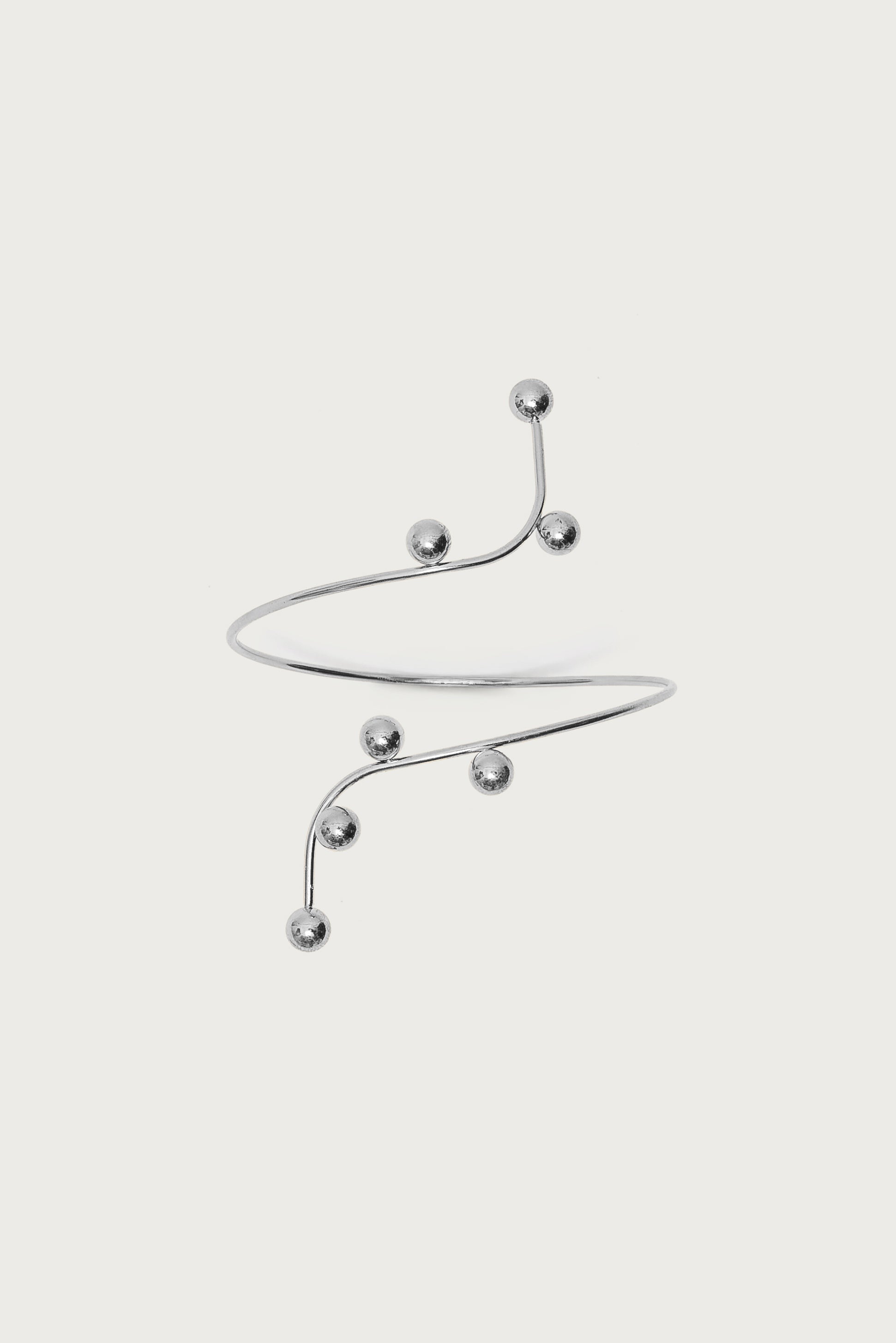 Drop Bead Wrapped Arm Cuff-Milans Time