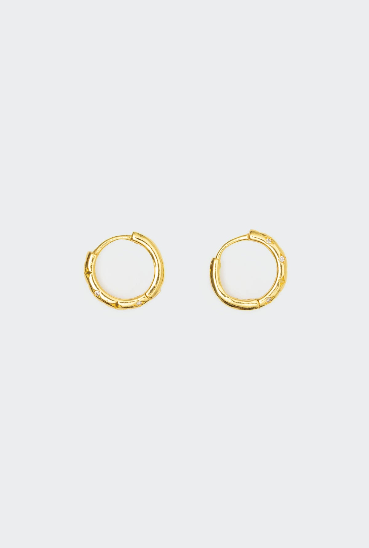 Stardust Mini Hoop Earrings-Milans Time
