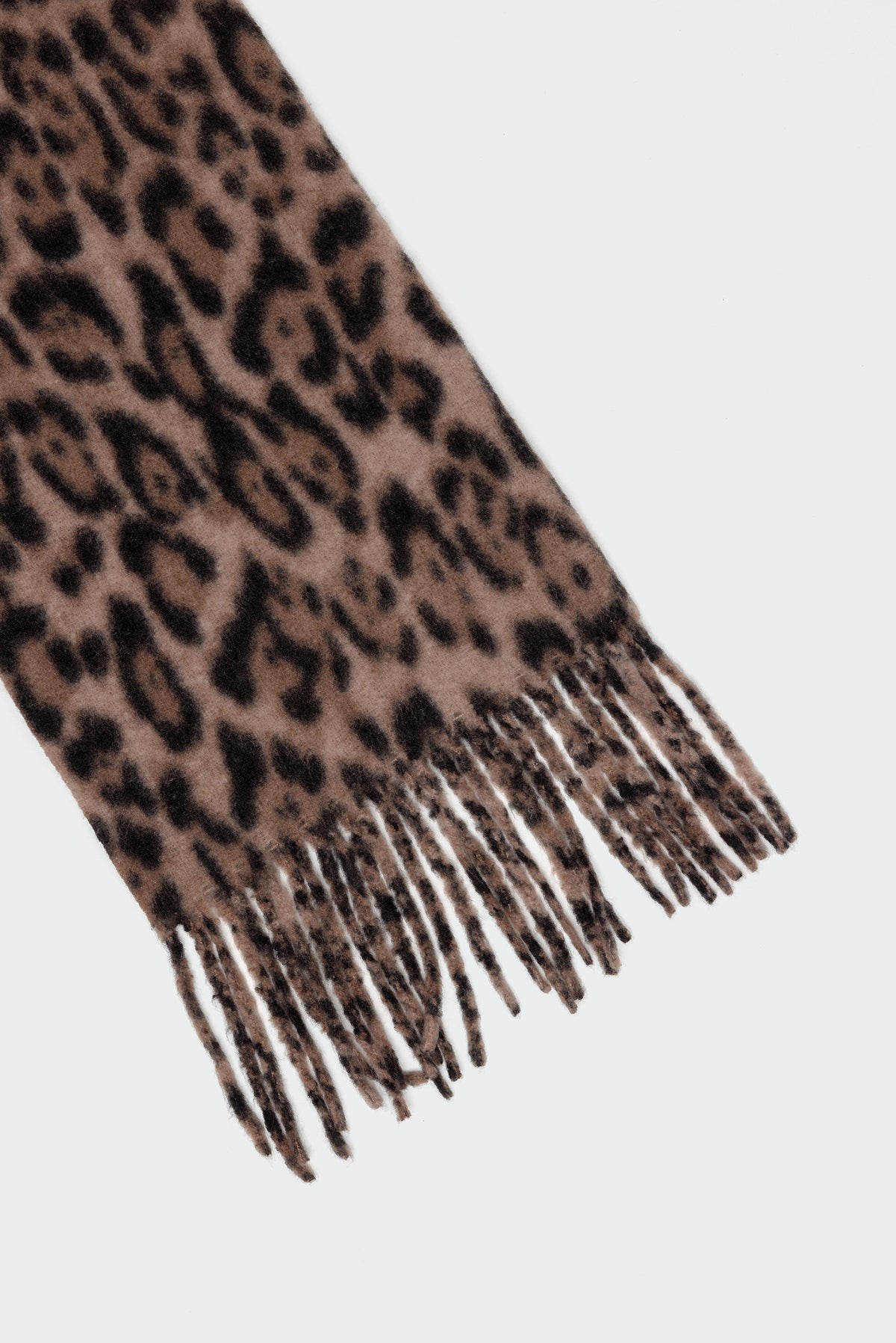 Chunky Leopard Scarf-Milans Time