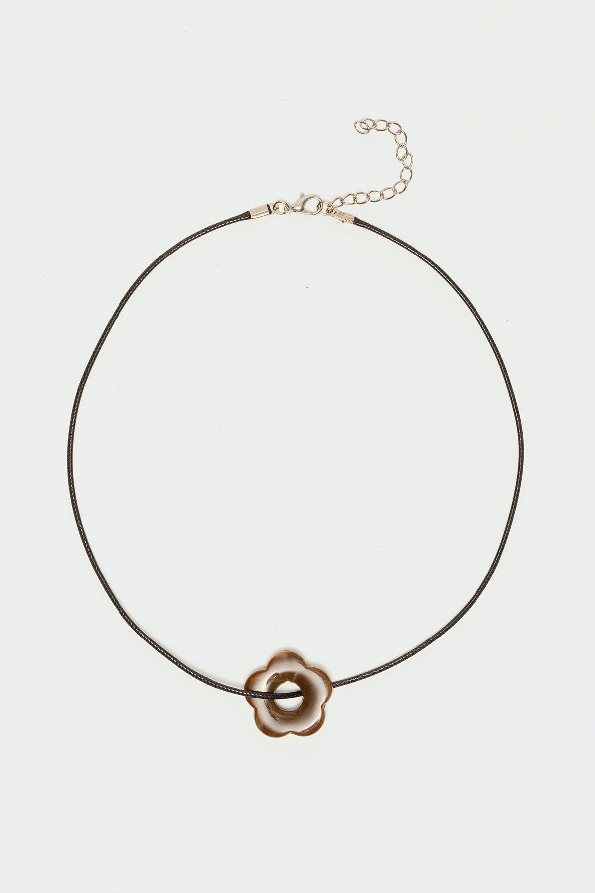 Flower Girl Cord Necklace-Milans Time