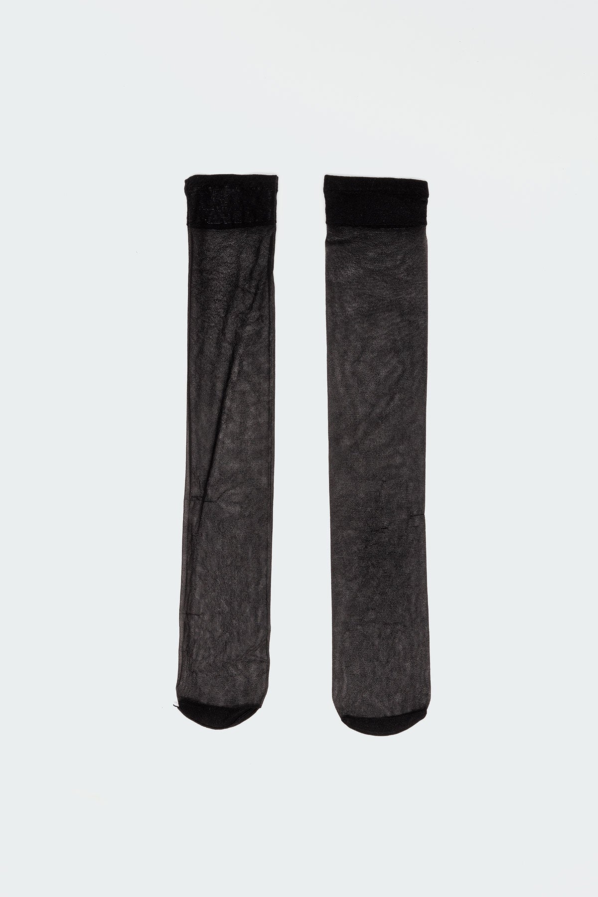 Sheer Mesh Knee High Socks-Milans Time