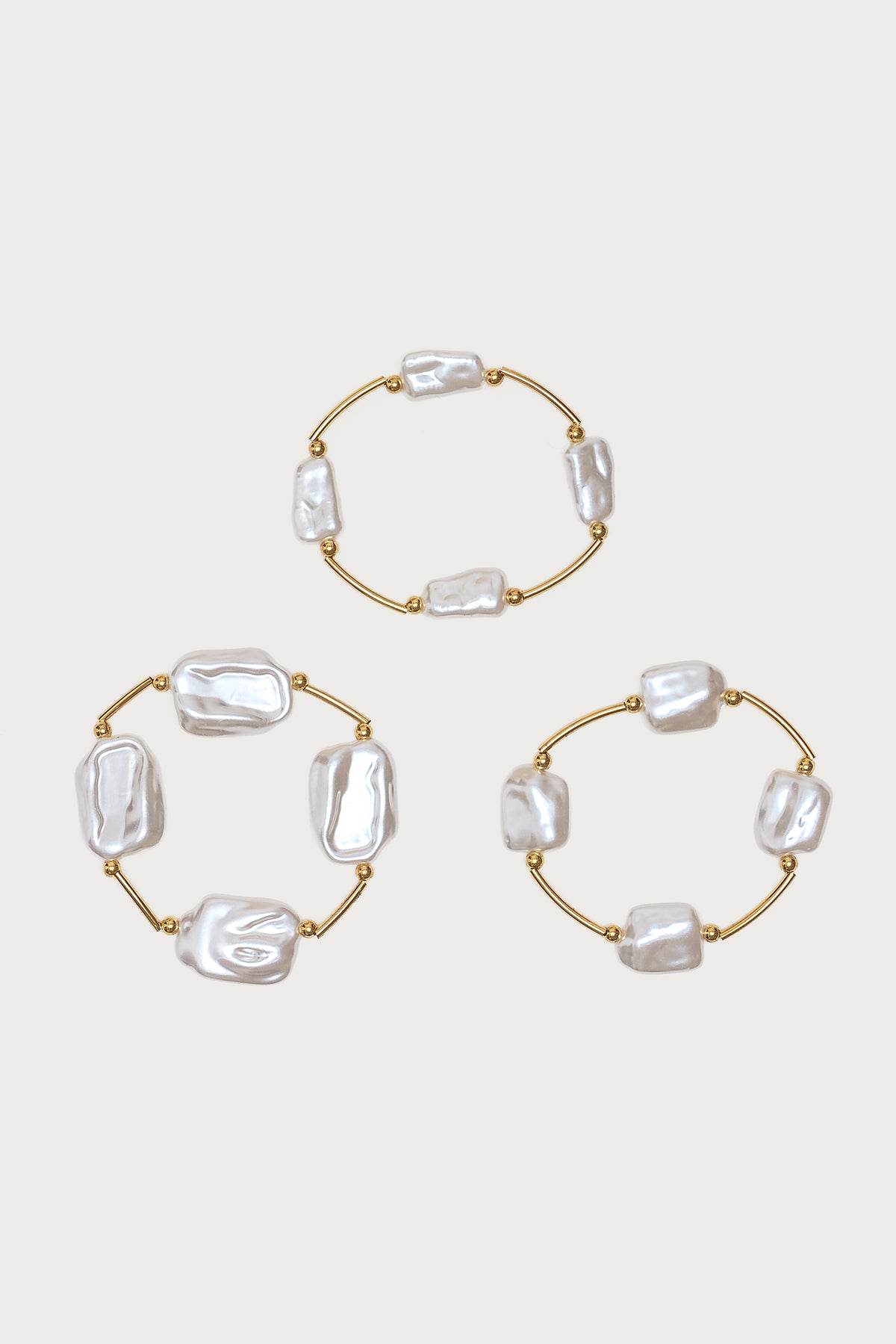 Pearly Beaded Bracelet Pack-Milans Time