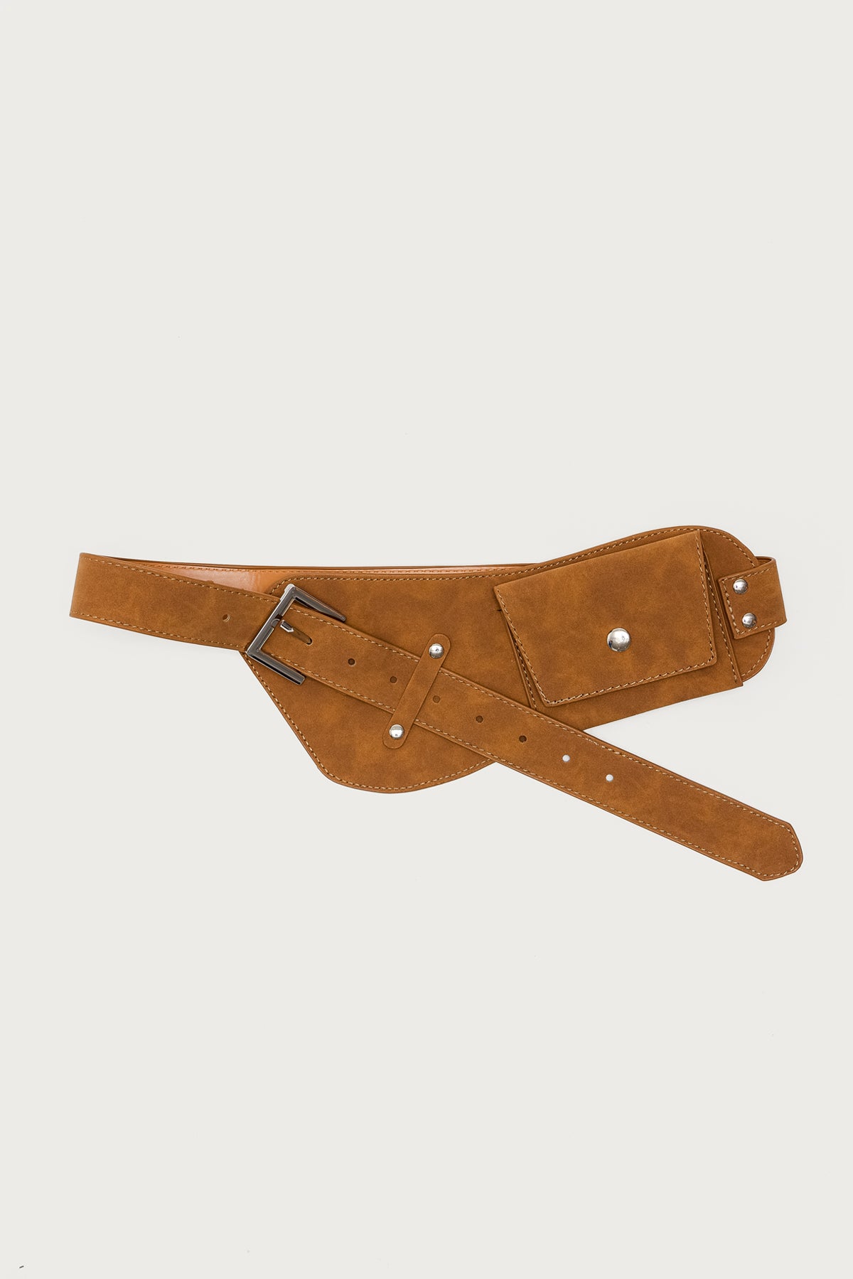 Faux Suede Utility Belt-Milans Time