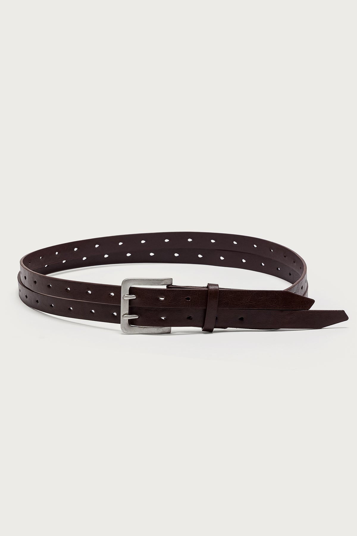 Double Look Faux Leather Belt-Milans Time