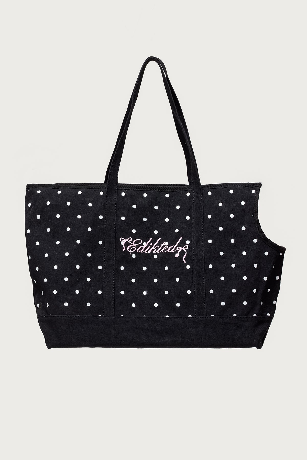 Polka Dot Pet Carrier Tote Bag-Milans Time