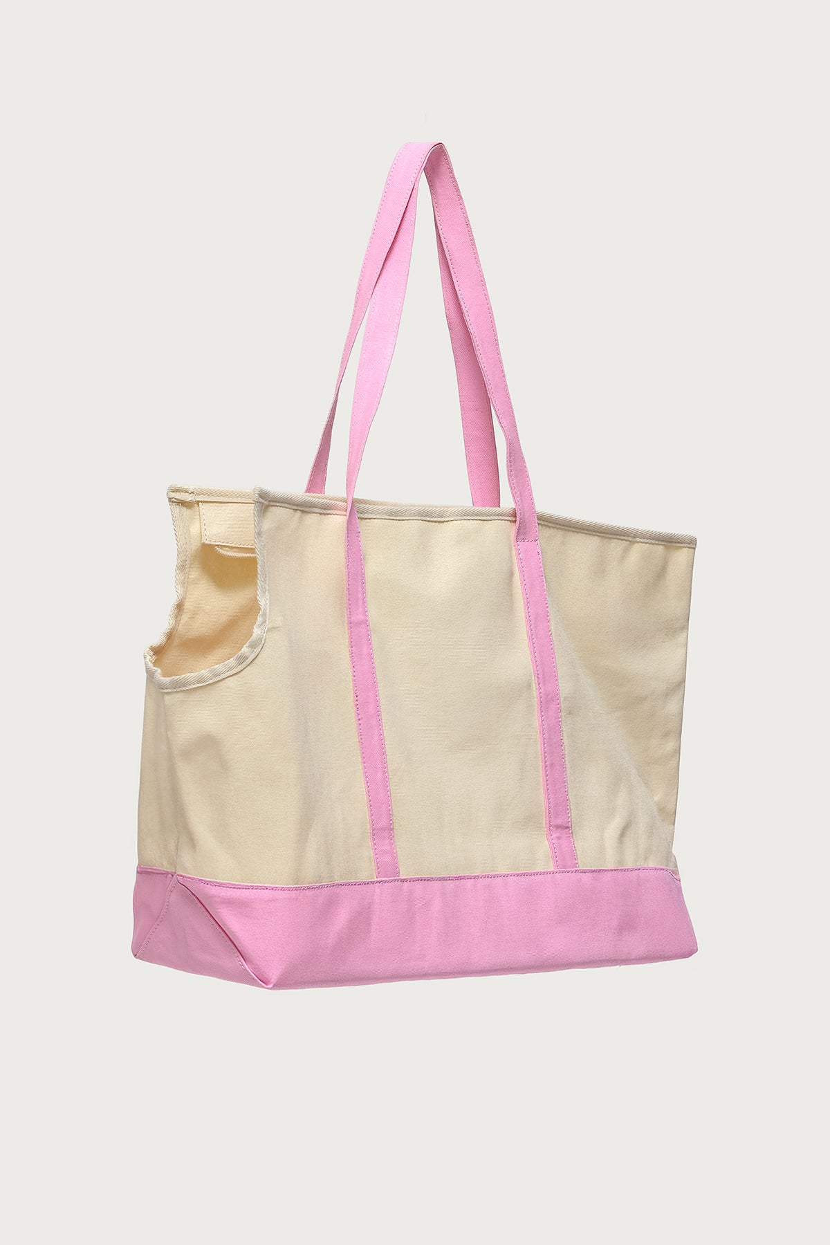 Contrast Pet Carrier Tote Bag-Milans Time
