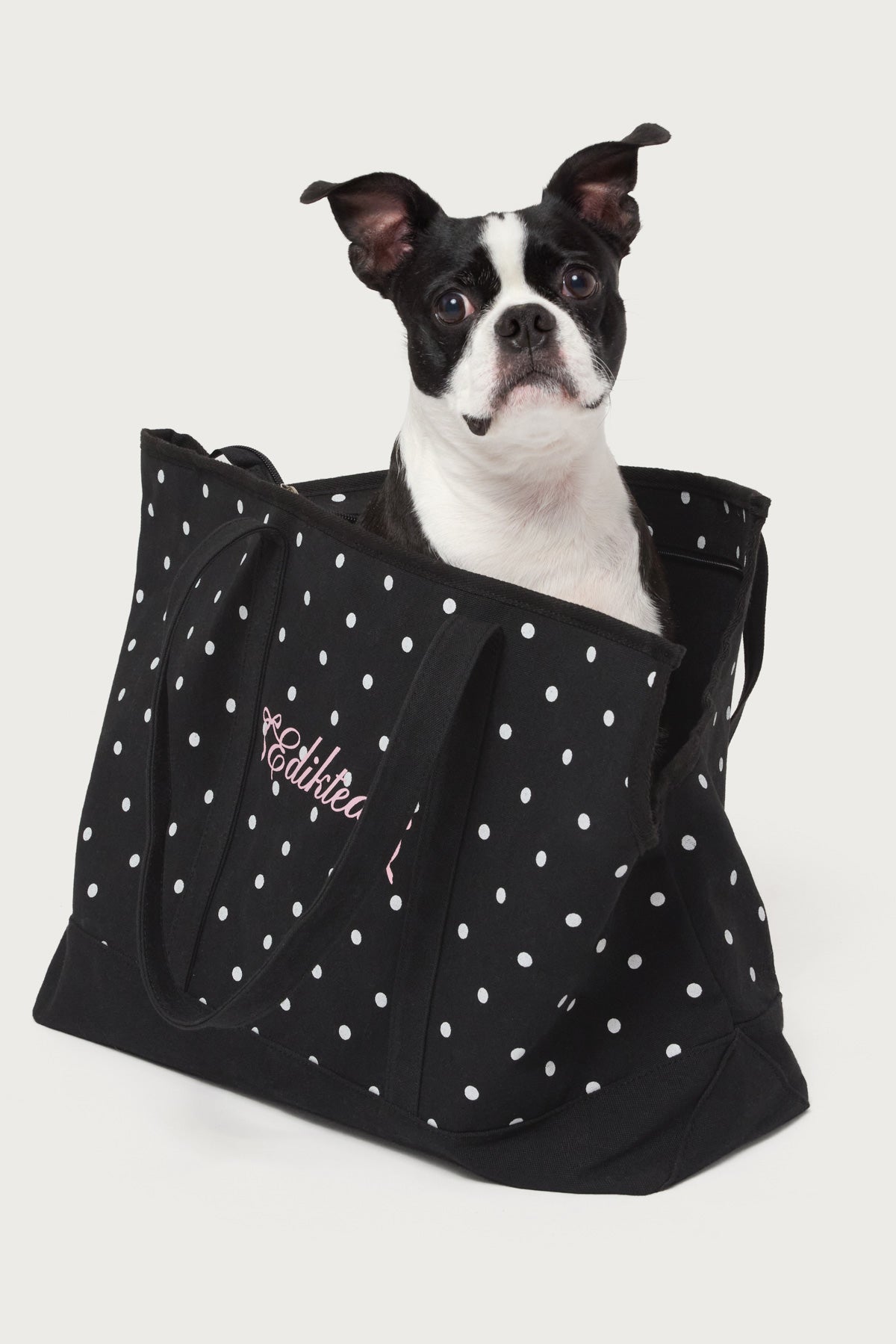 Polka Dot Pet Carrier Tote Bag-Milans Time