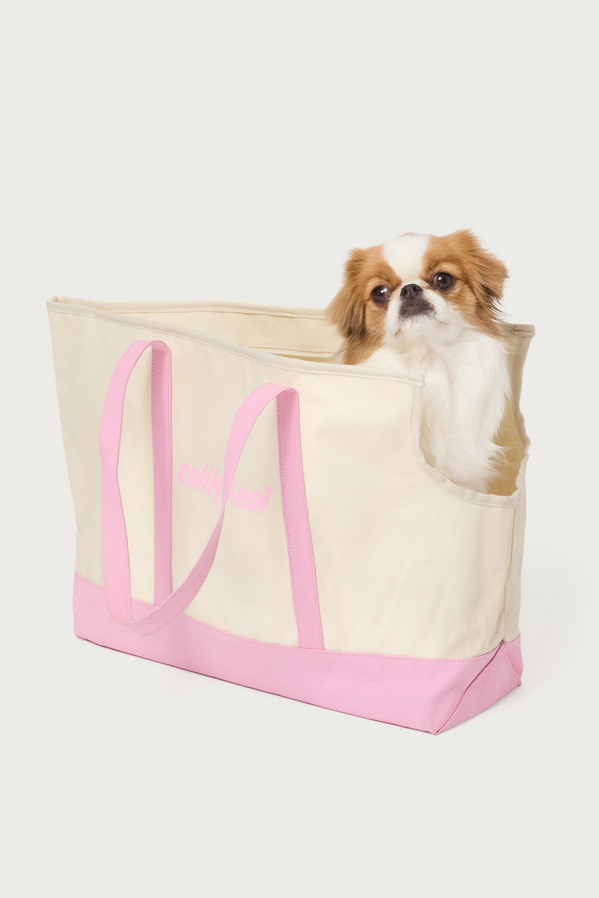 Contrast Pet Carrier Tote Bag-Milans Time