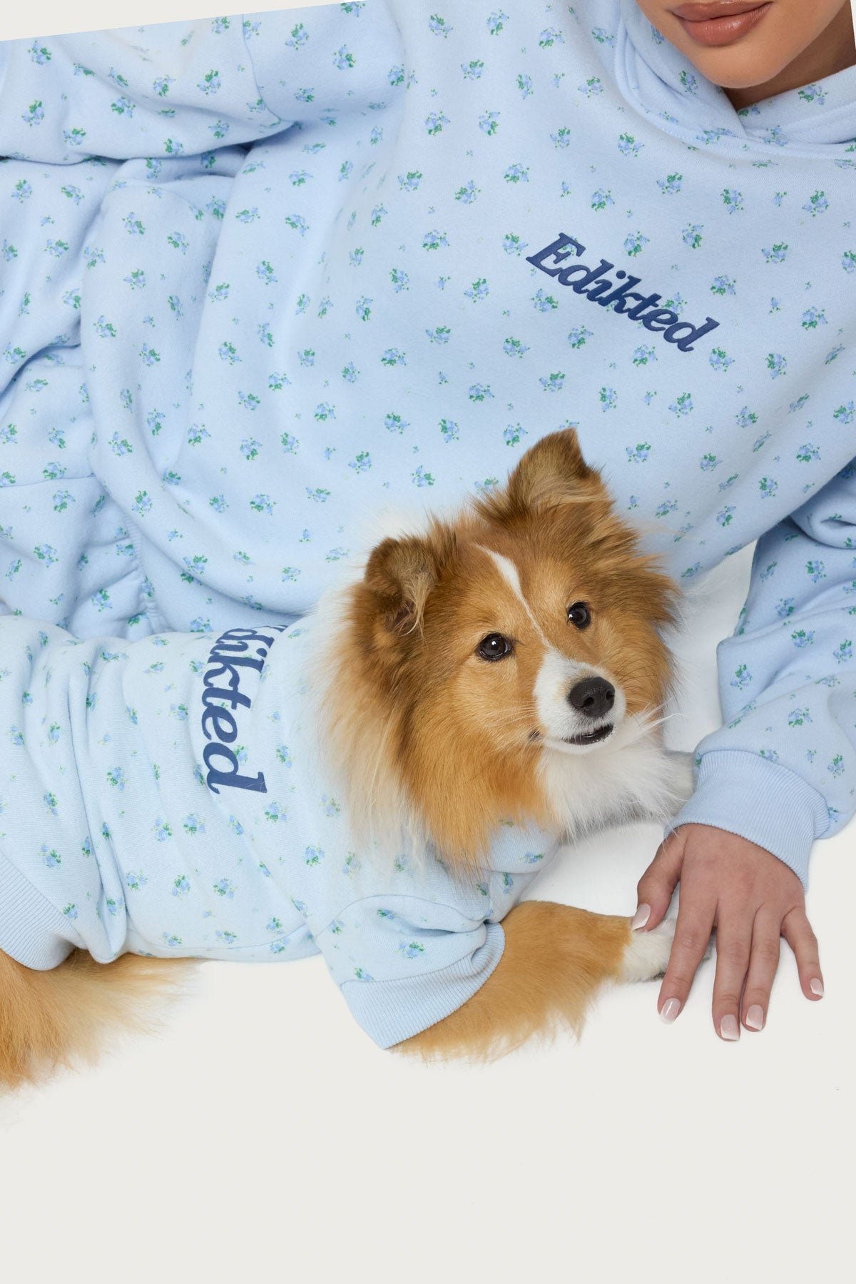 Flower Power Pet Hoodie-Milans Time