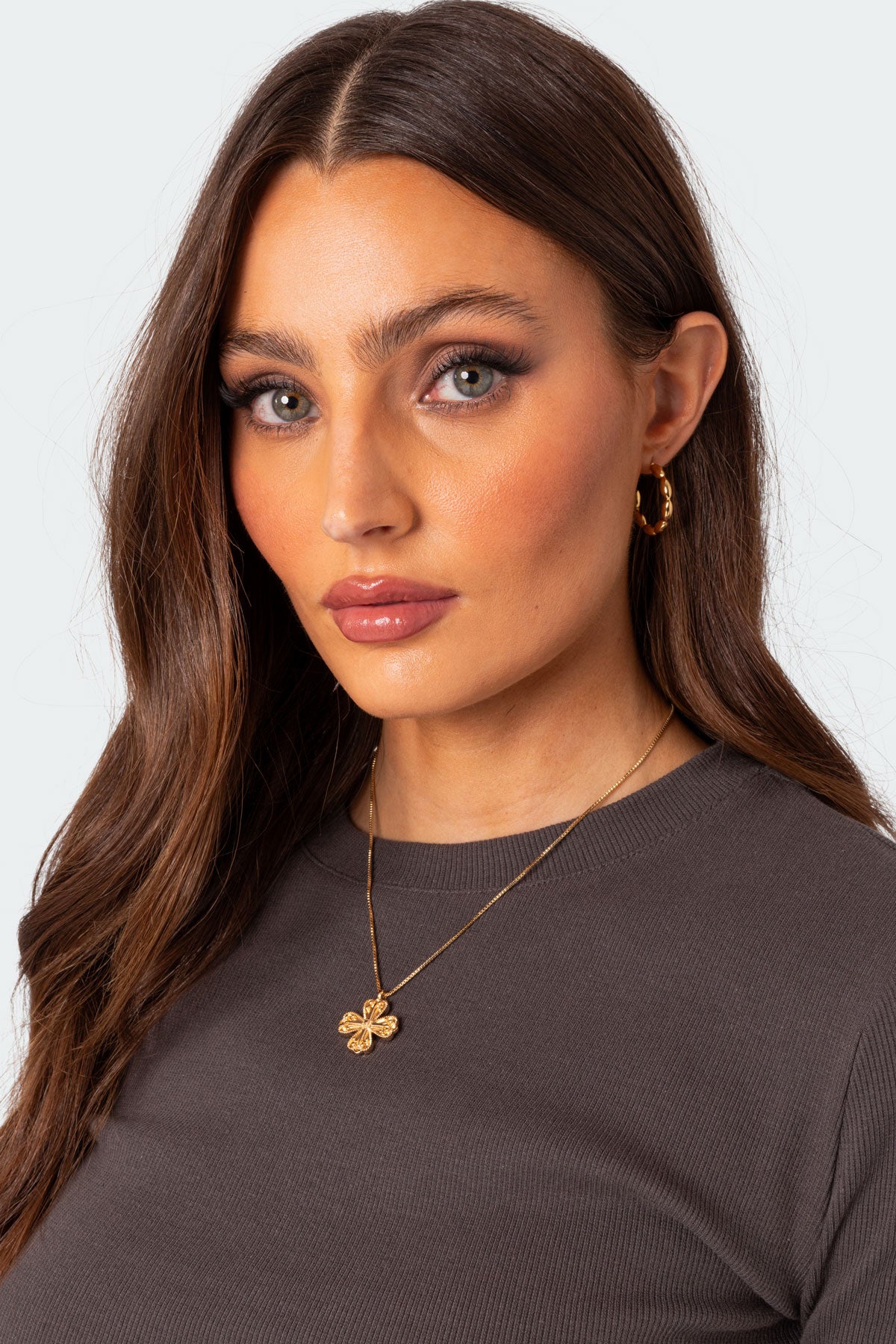 Vintage Clover Necklace-Milans Time