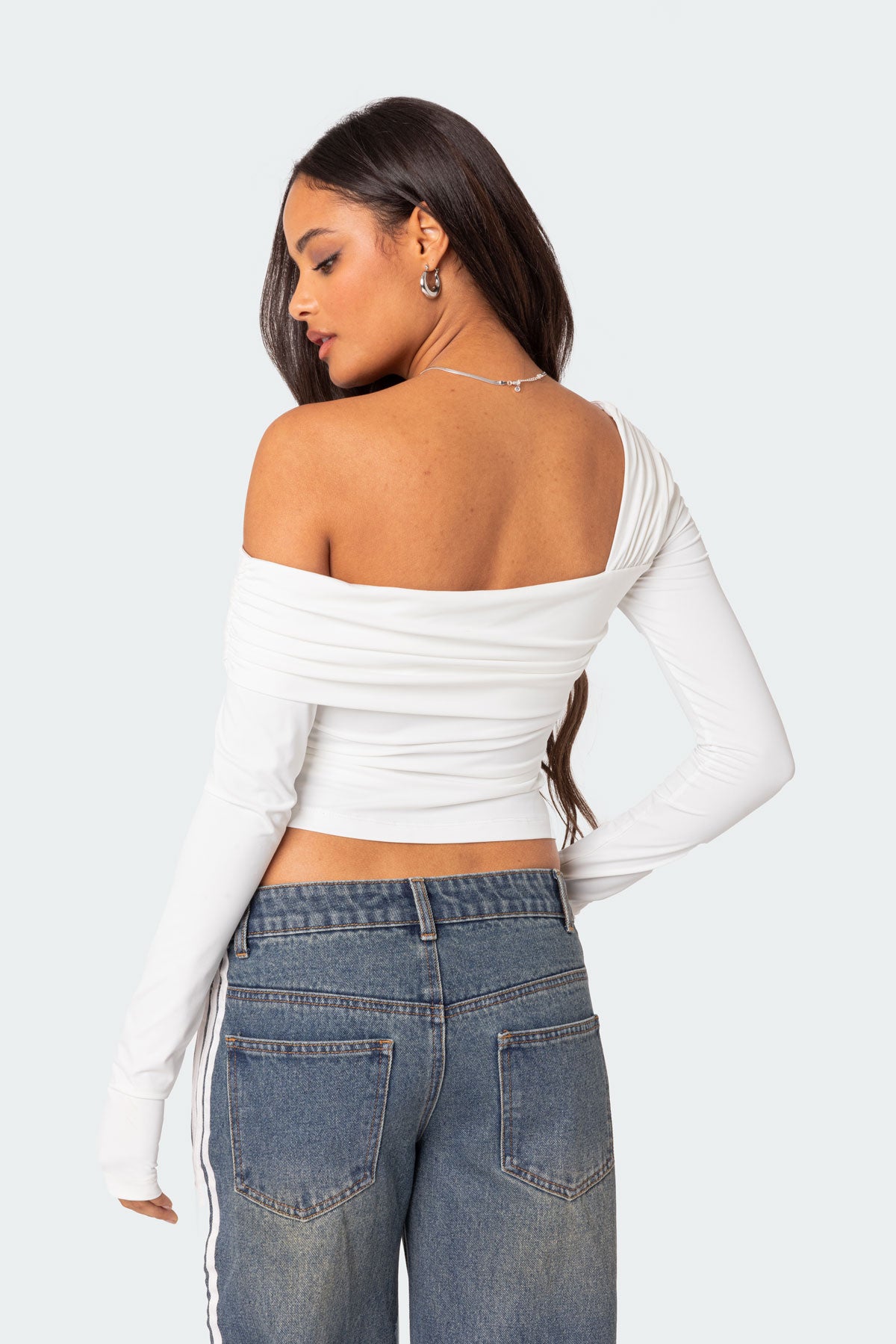 Asymmetric Fold Over Top-Milans Time