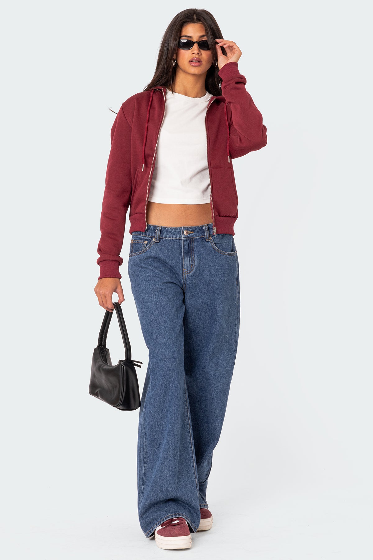 Avery Zip Up Hoodie-Milans Time