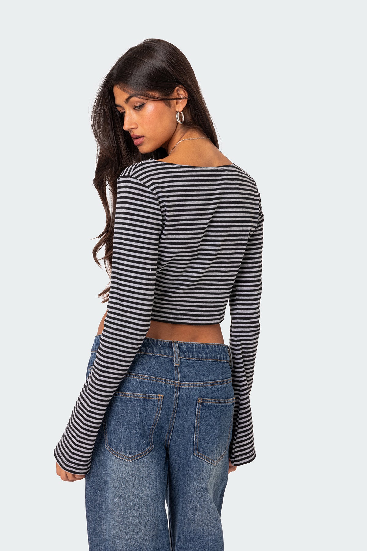 Charlee Striped Top-Milans Time