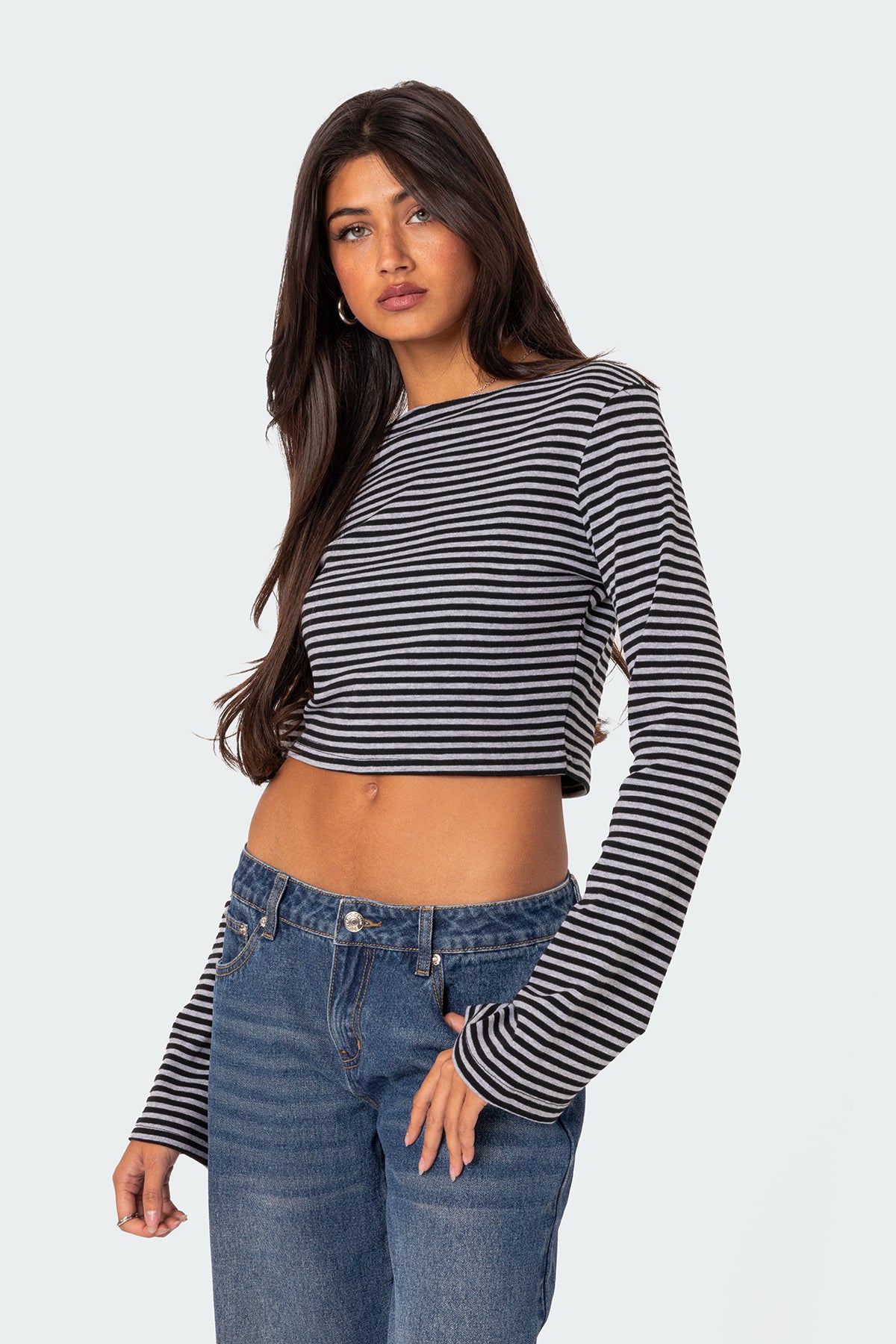 Charlee Striped Top-Milans Time