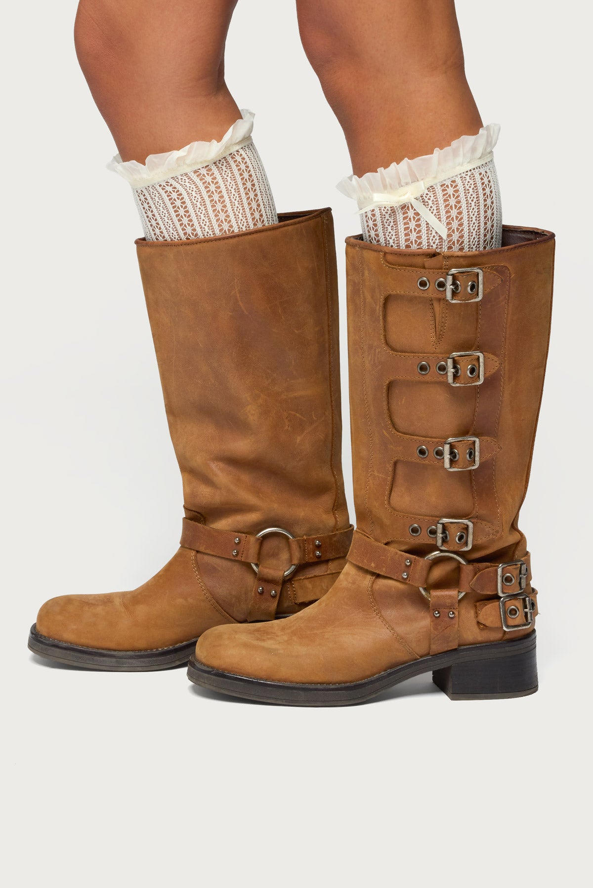 Sheer Lace Socks-Milans Time