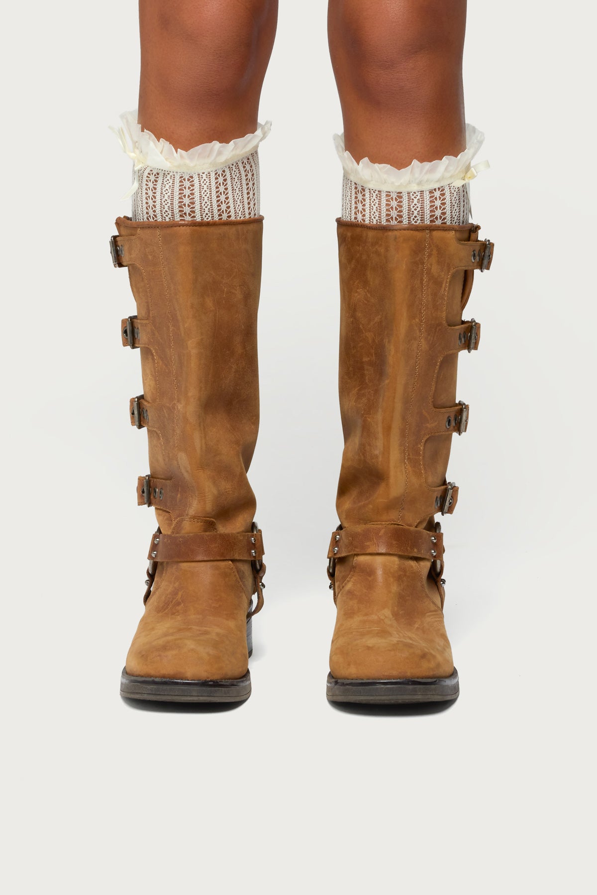 Sheer Lace Socks-Milans Time