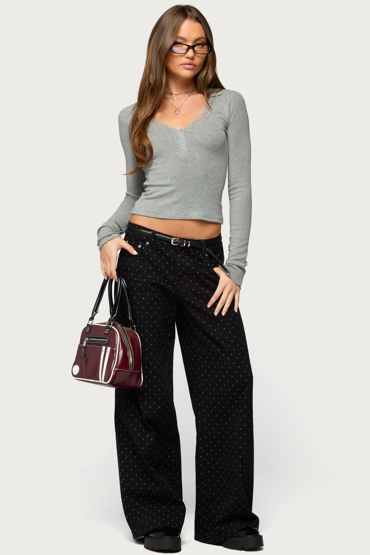 Shanah Lacey Henley Top-Milans Time