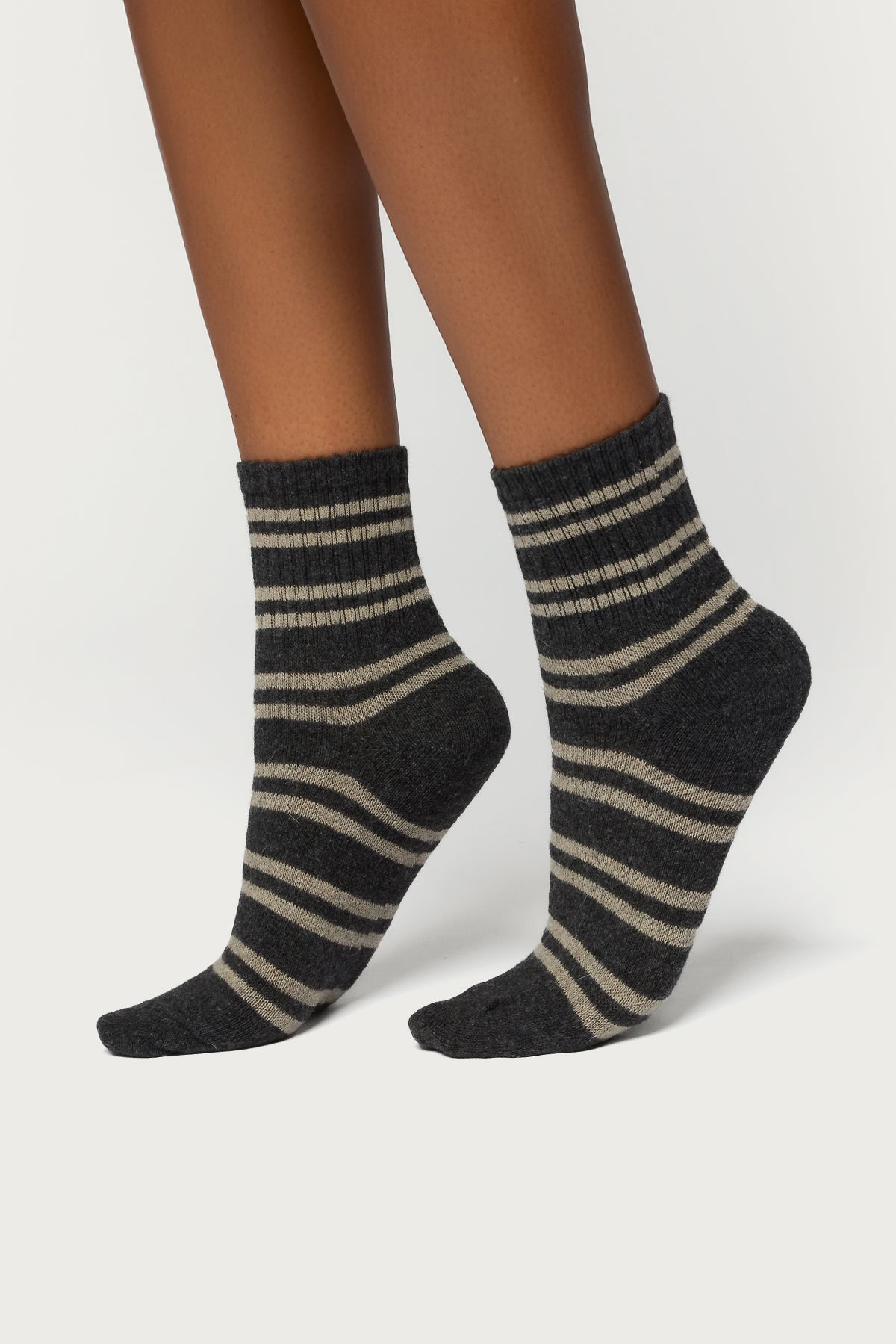 Everyday Striped Socks-Milans Time