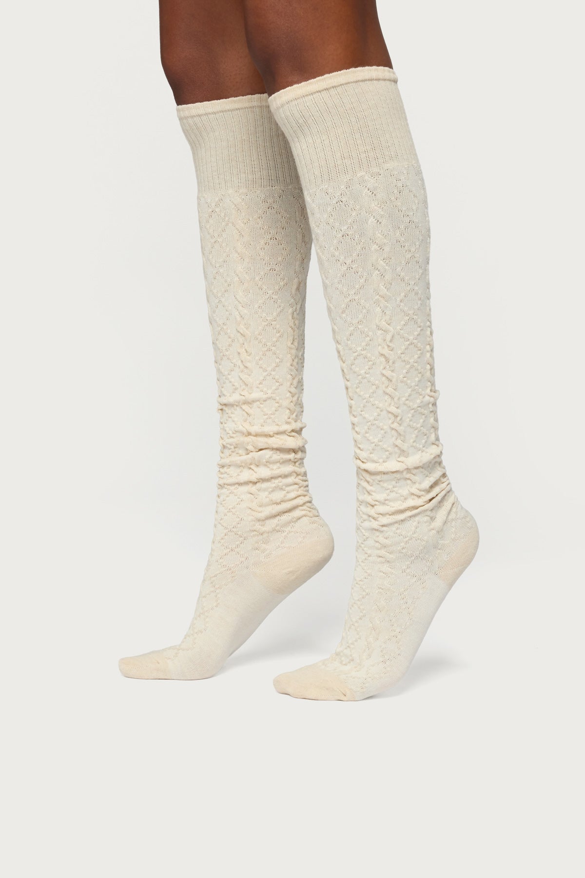 Cable Knit Socks-Milans Time