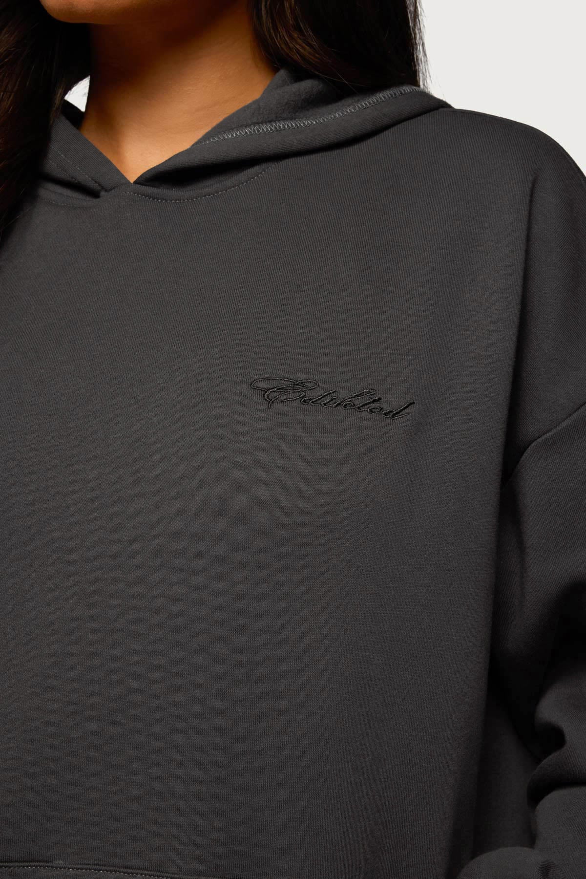 Basic Girl Oversized Milans Time Hoodie-Milans Time