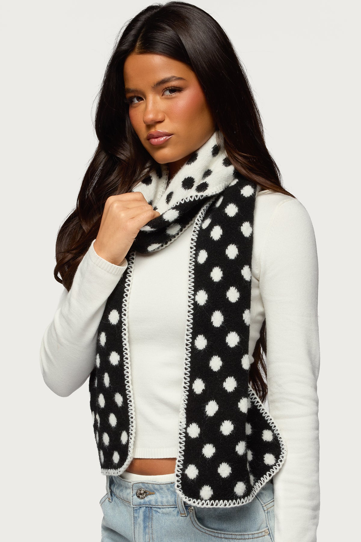 Polka Dot Scarf-Milans Time