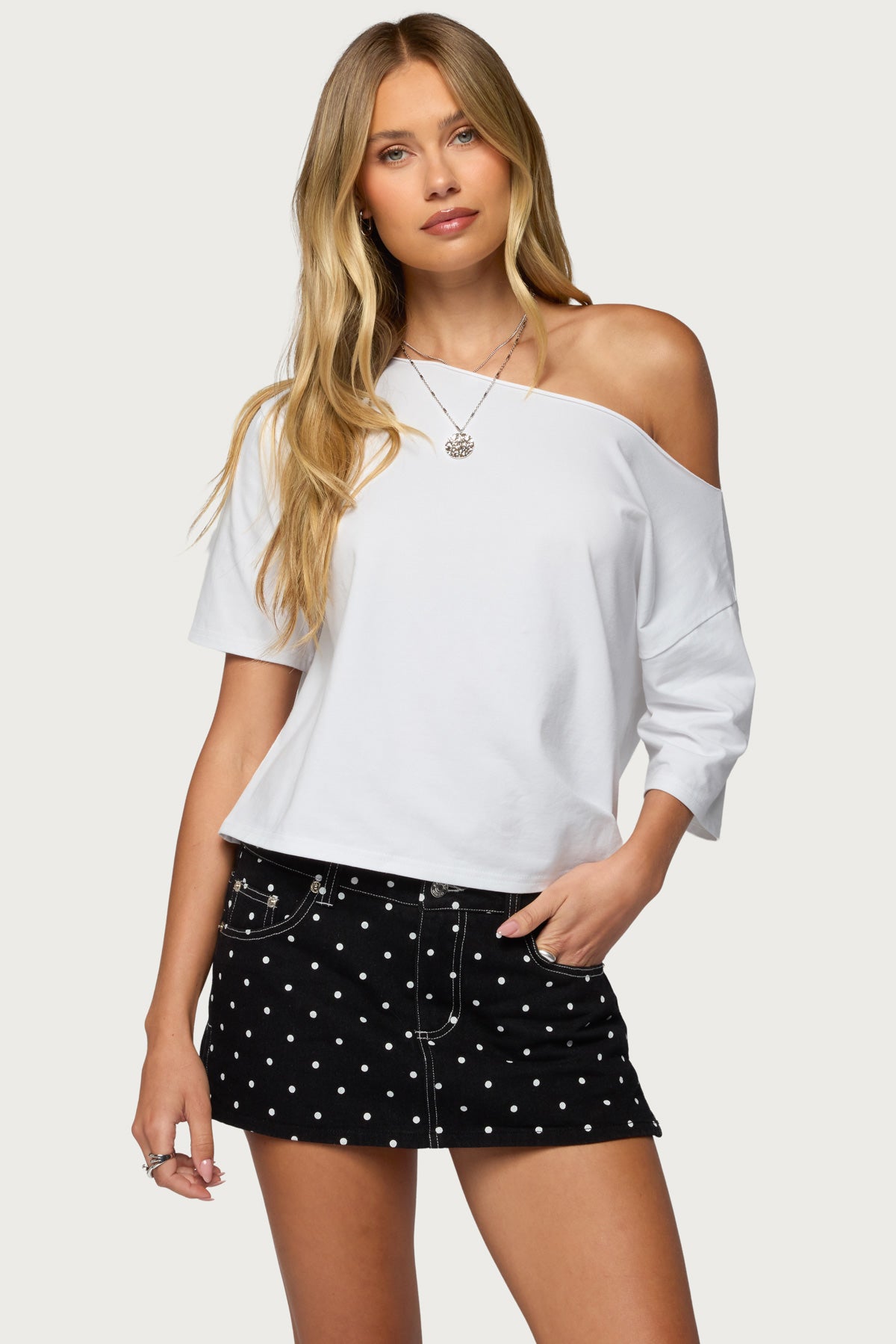 Davida Off Shoulder Top-Milans Time