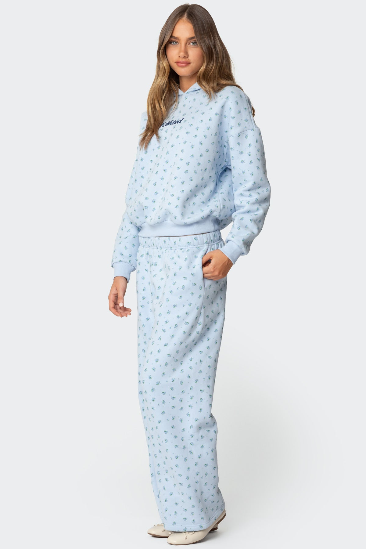 Flower Power Hoodie-Milans Time