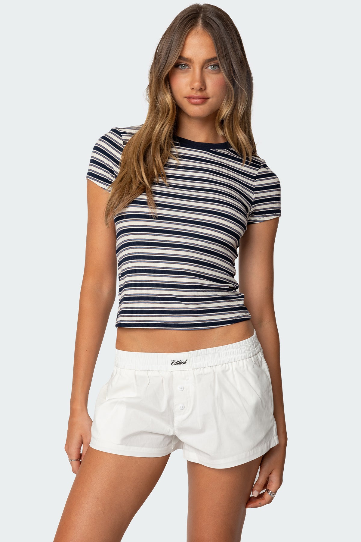 Arlyn Striped T Shirt-Milans Time
