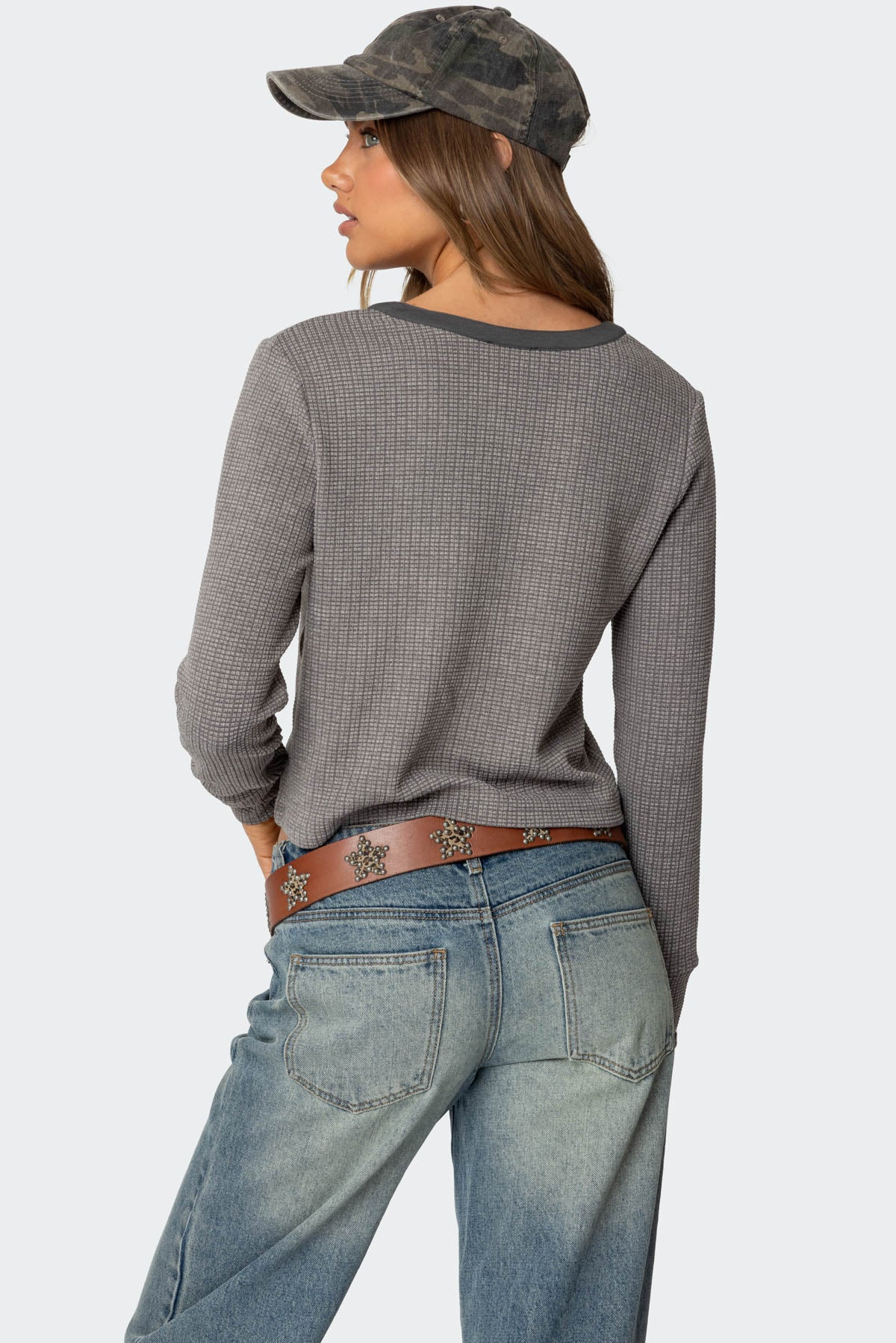 Ruth Henley Waffle Top-Milans Time