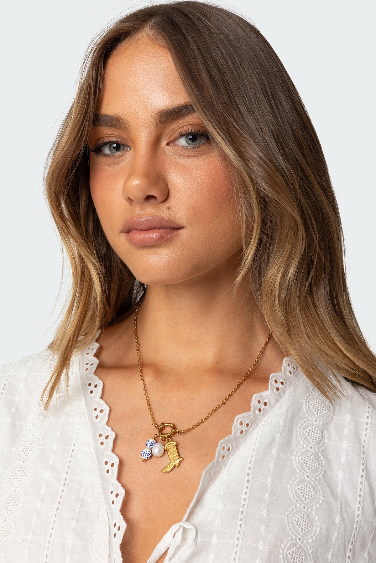 Multi Charm Necklace-Milans Time