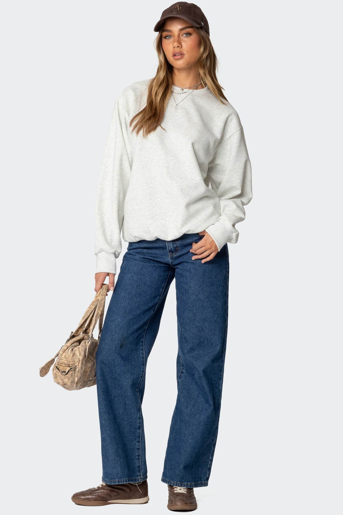 Laurey Oversized Sweatshirt-Milans Time