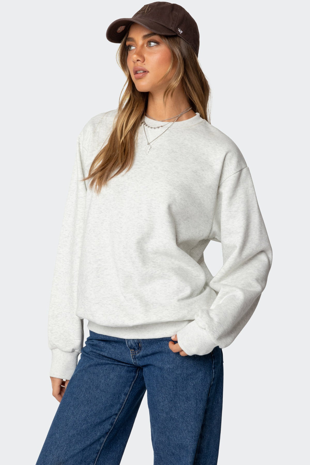 Laurey Oversized Sweatshirt-Milans Time