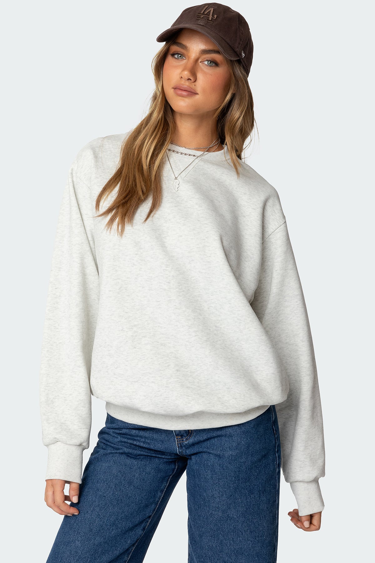Laurey Oversized Sweatshirt-Milans Time